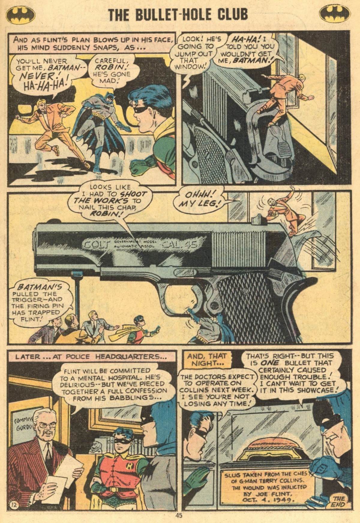 Read online Batman (1940) comic -  Issue #254 - 45