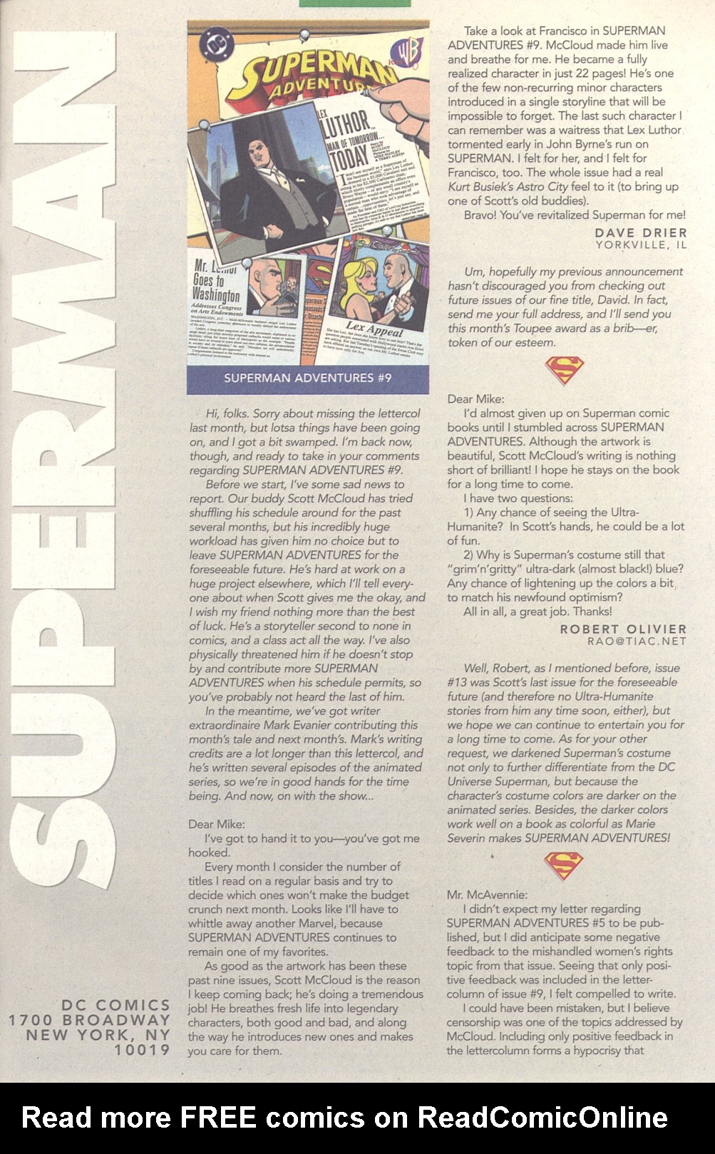 Read online Superman Adventures comic -  Issue #14 - 24