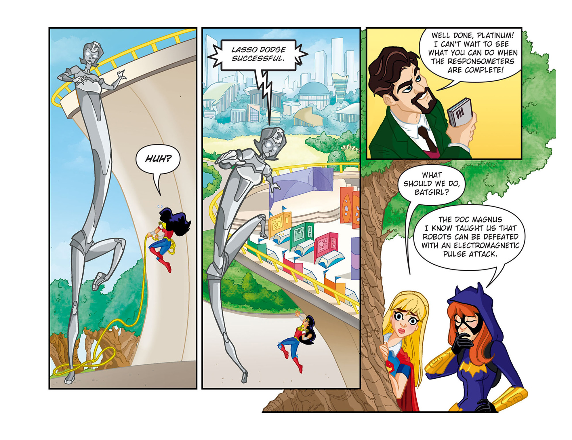 Read online DC Super Hero Girls: Past Times at Super Hero High comic -  Issue #9 - 15
