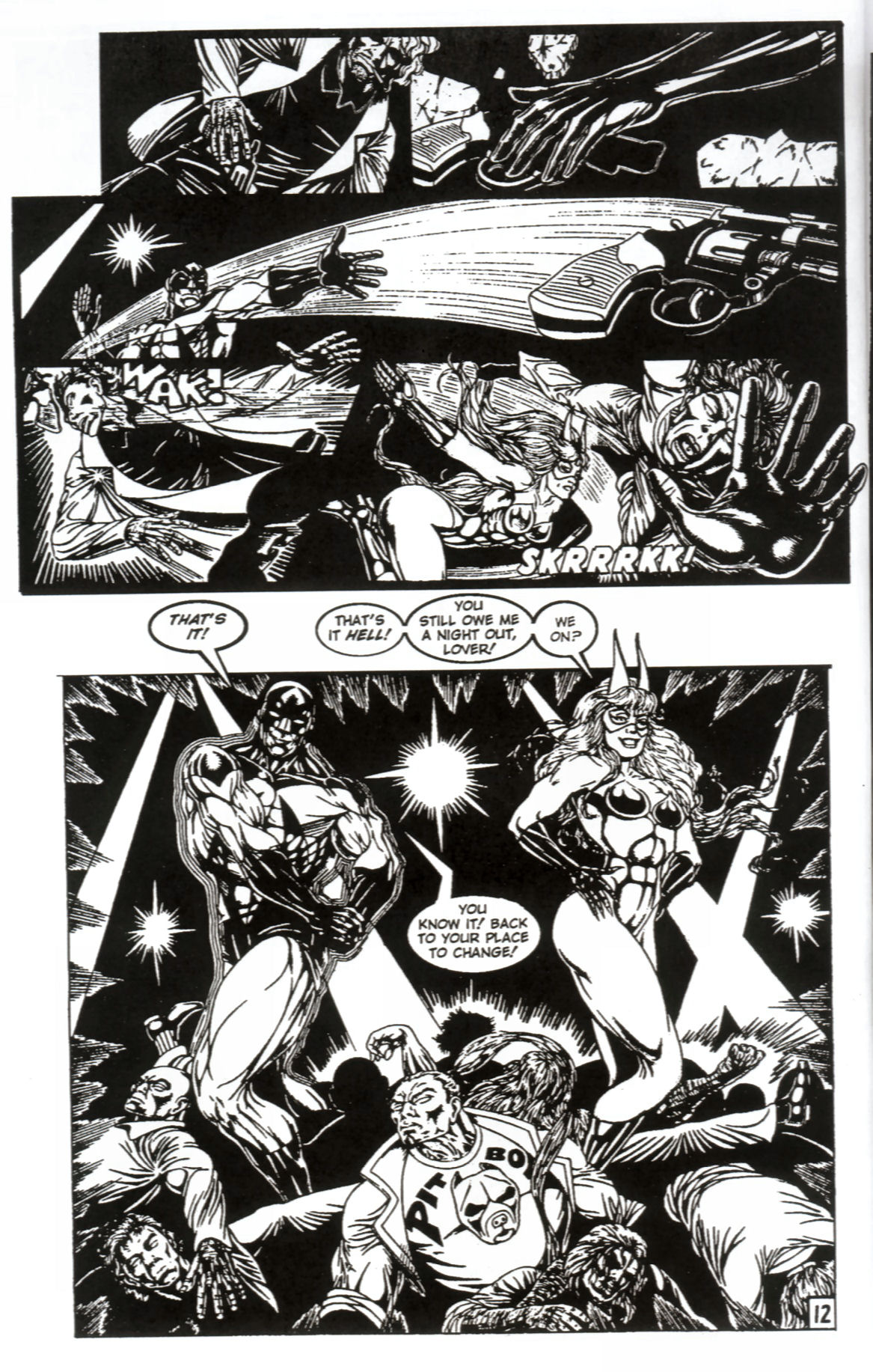 Read online Femforce comic -  Issue #134 - 38