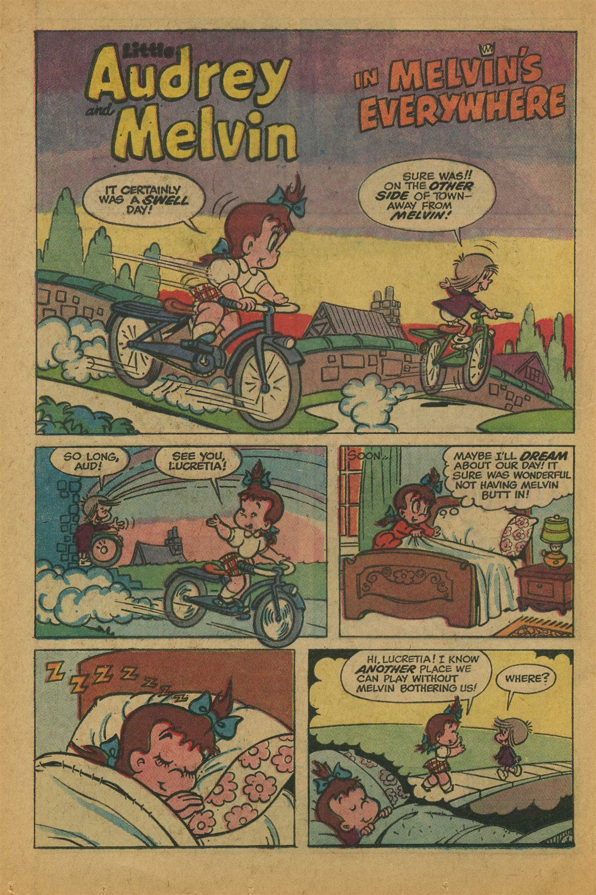 Read online Little Audrey And Melvin comic -  Issue #4 - 12