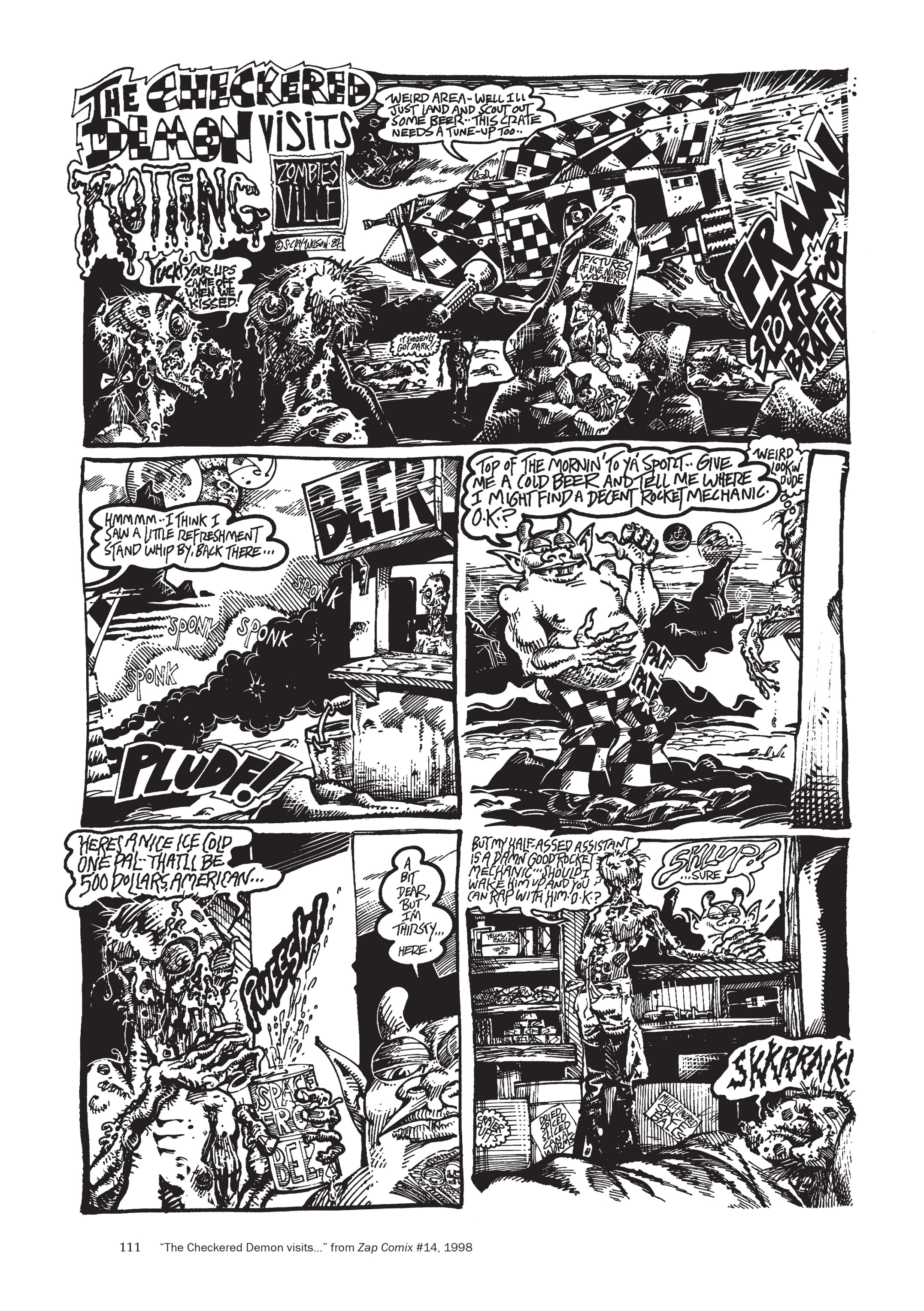 Read online The Mythology of S. Clay Wilson comic -  Issue # Belgian Lace from Hell (Part 2) - 14