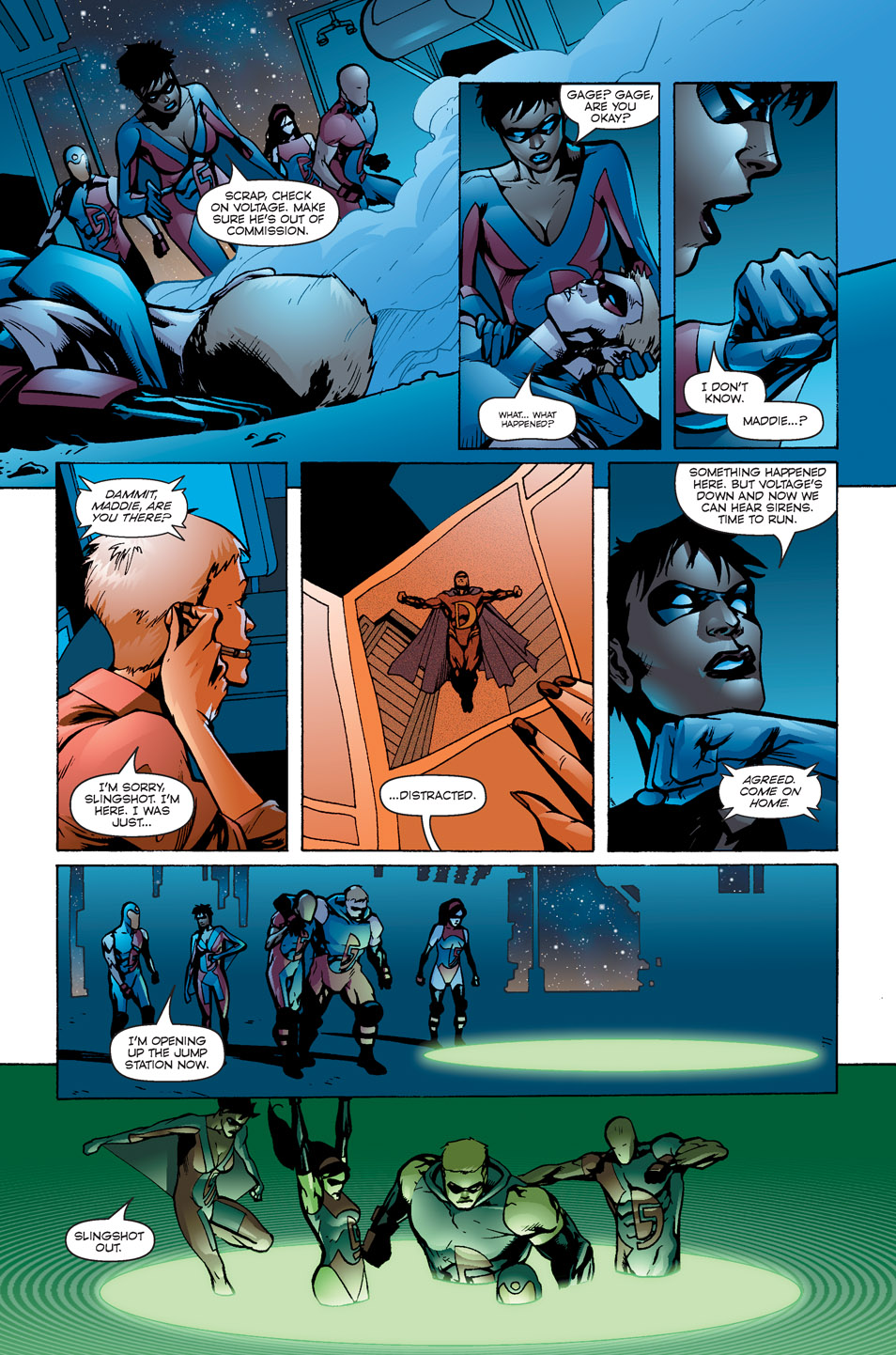 Read online Dynamo 5 comic -  Issue #5 - 8