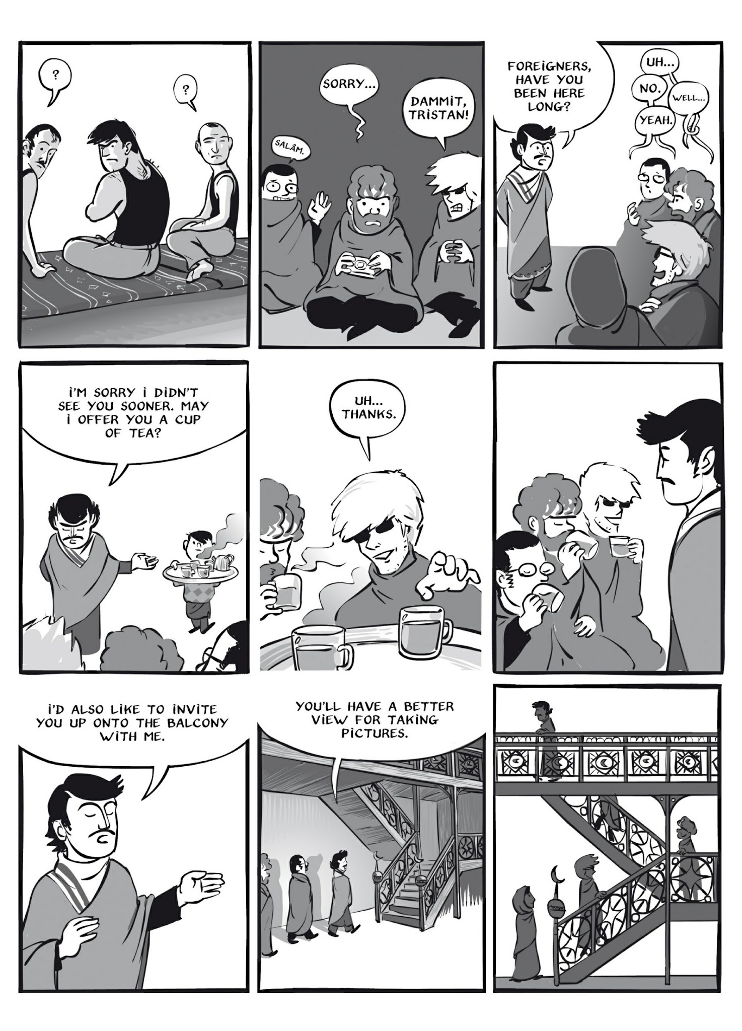 Read online Kabul Disco: How I Managed Not to be Abducted in Afghanistan comic -  Issue # TPB - 39