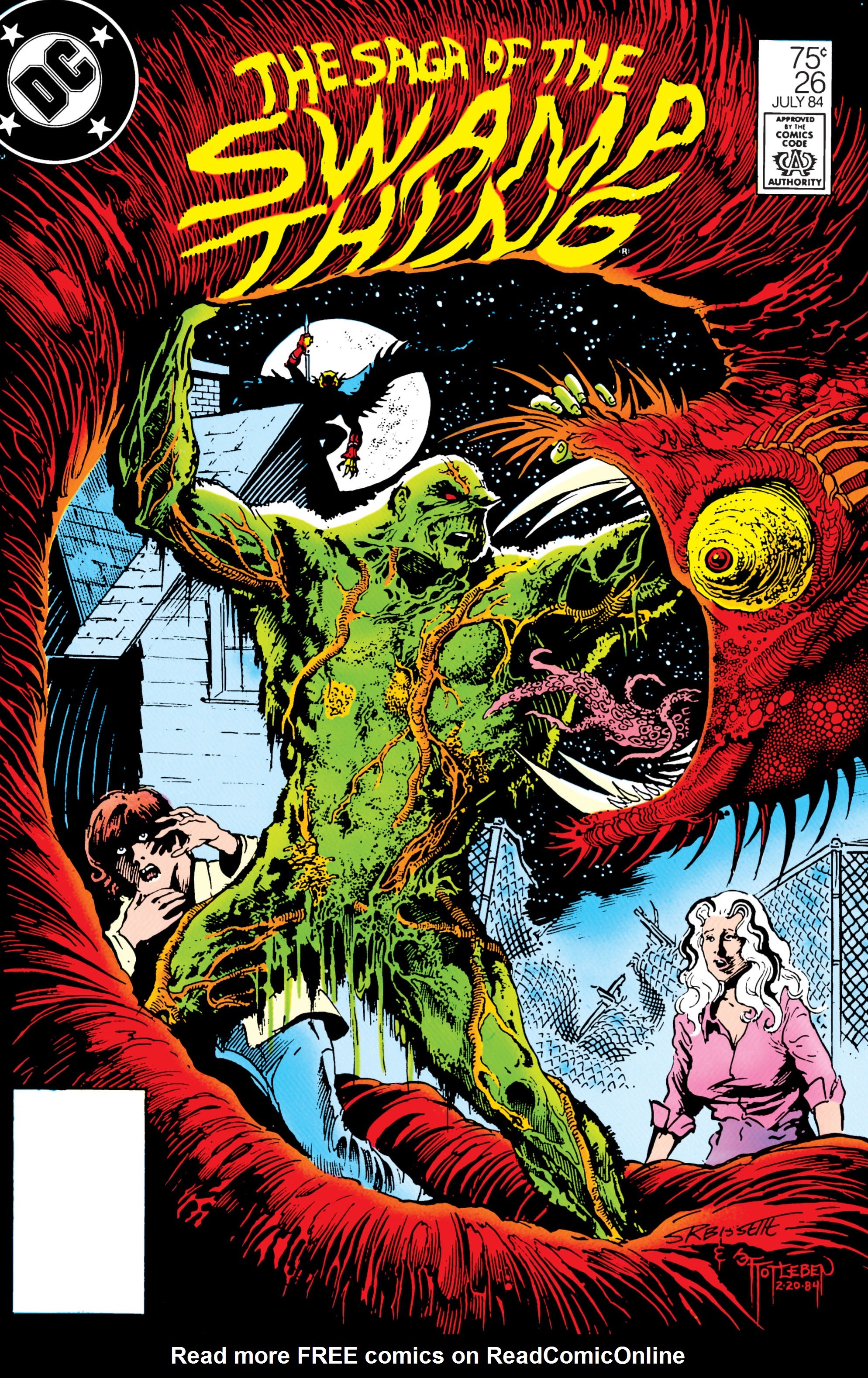 Read online Saga of the Swamp Thing comic -  Issue # TPB 1 (Part 2) - 55
