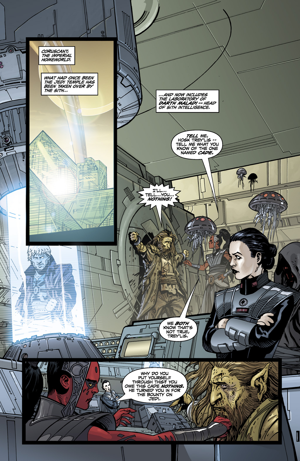 Read online Star Wars: Legacy (2006) comic -  Issue #9 - 3