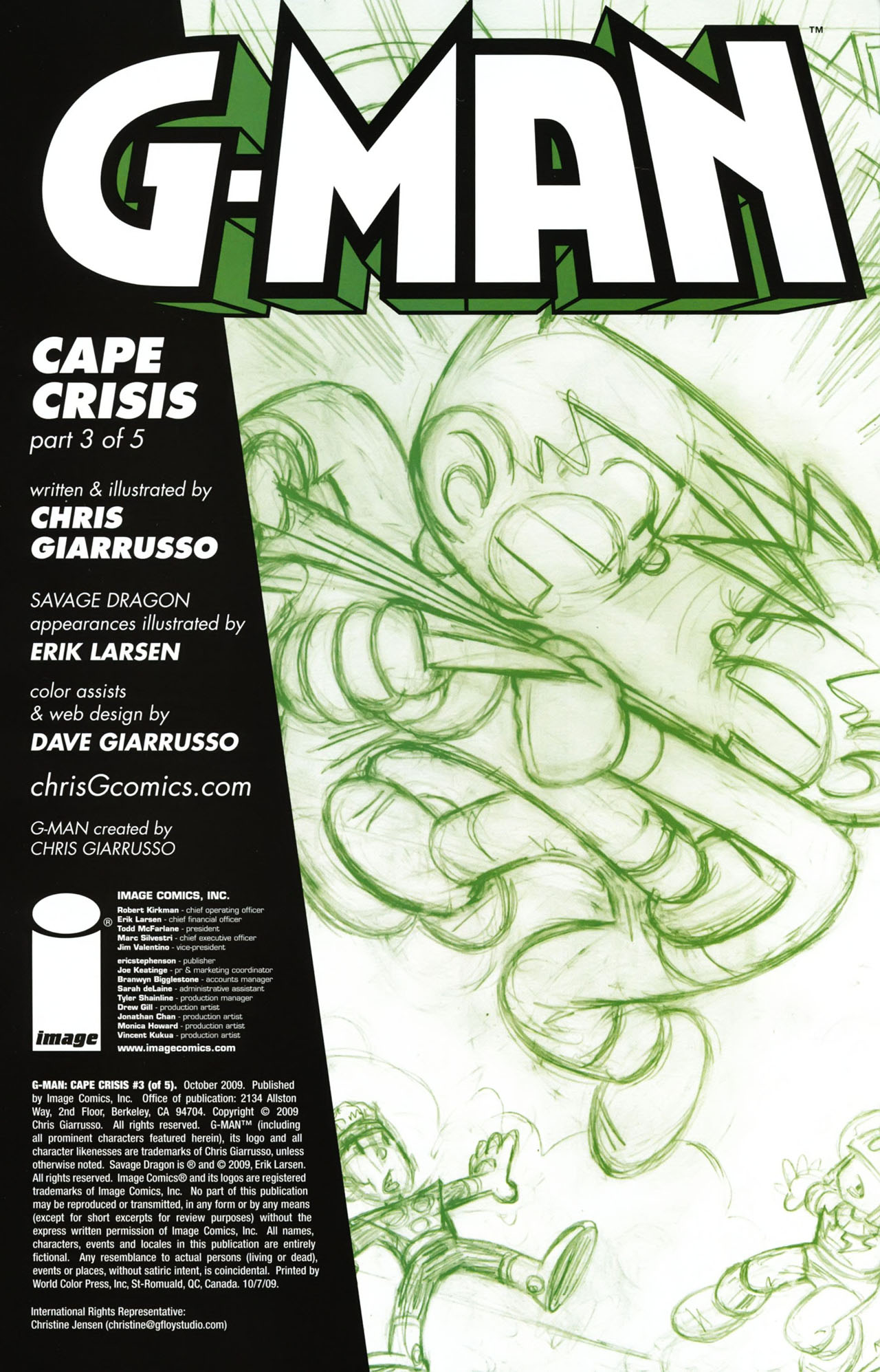 Read online G-Man: Cape Crisis comic -  Issue #3 - 2