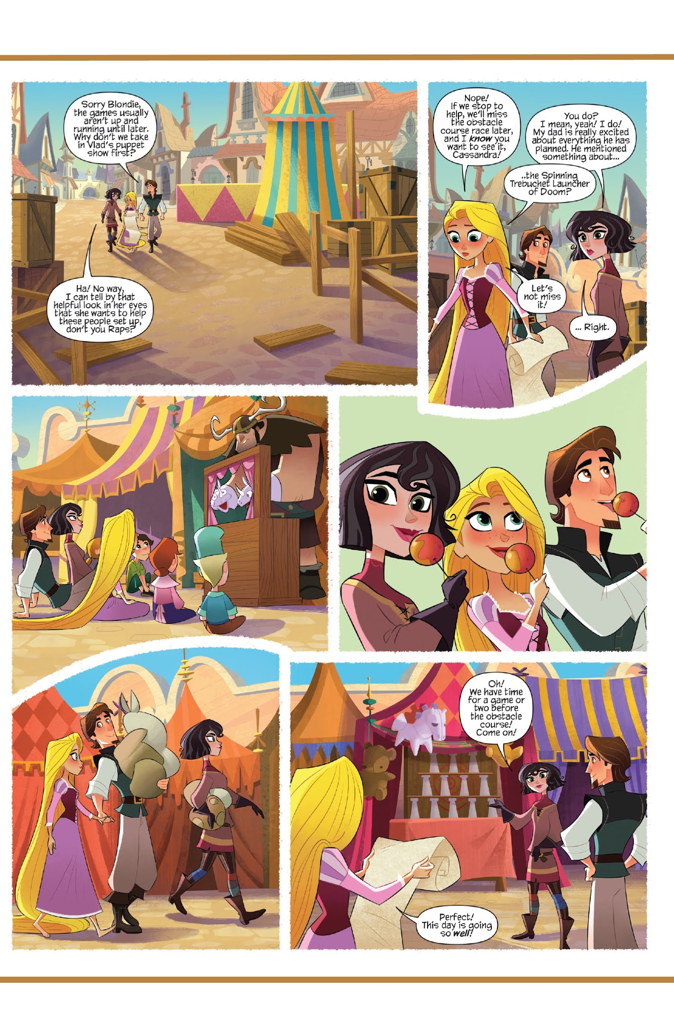Read online Tangled: The Series: Hair-Raising Adventures comic -  Issue #1 - 13