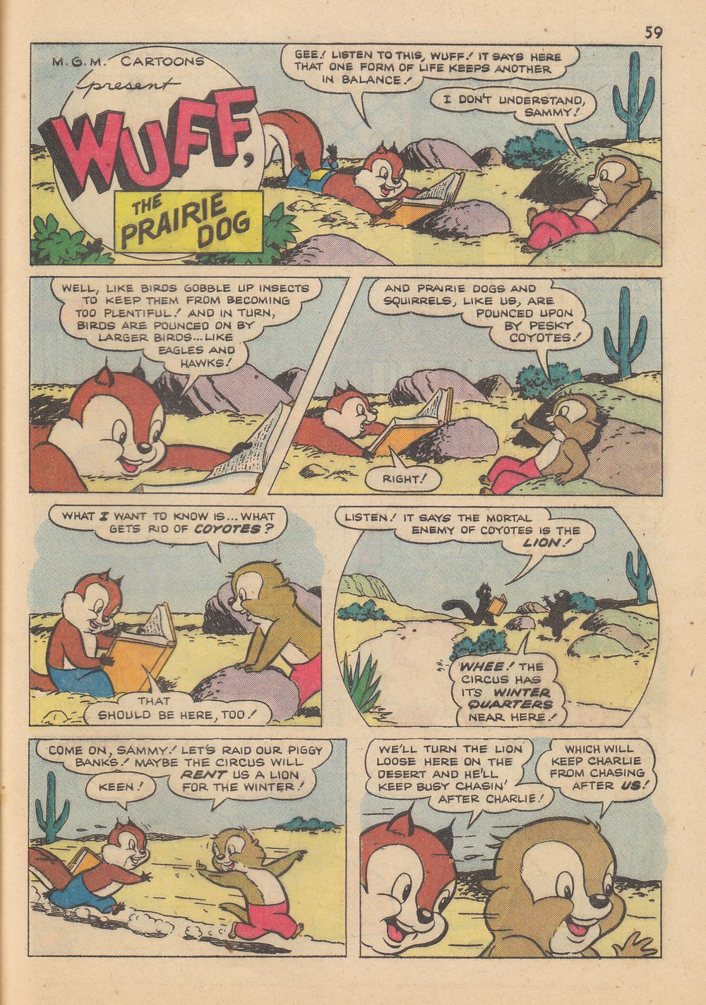 Read online M.G.M.'s Tom and Jerry's Winter Fun comic -  Issue #4 - 62