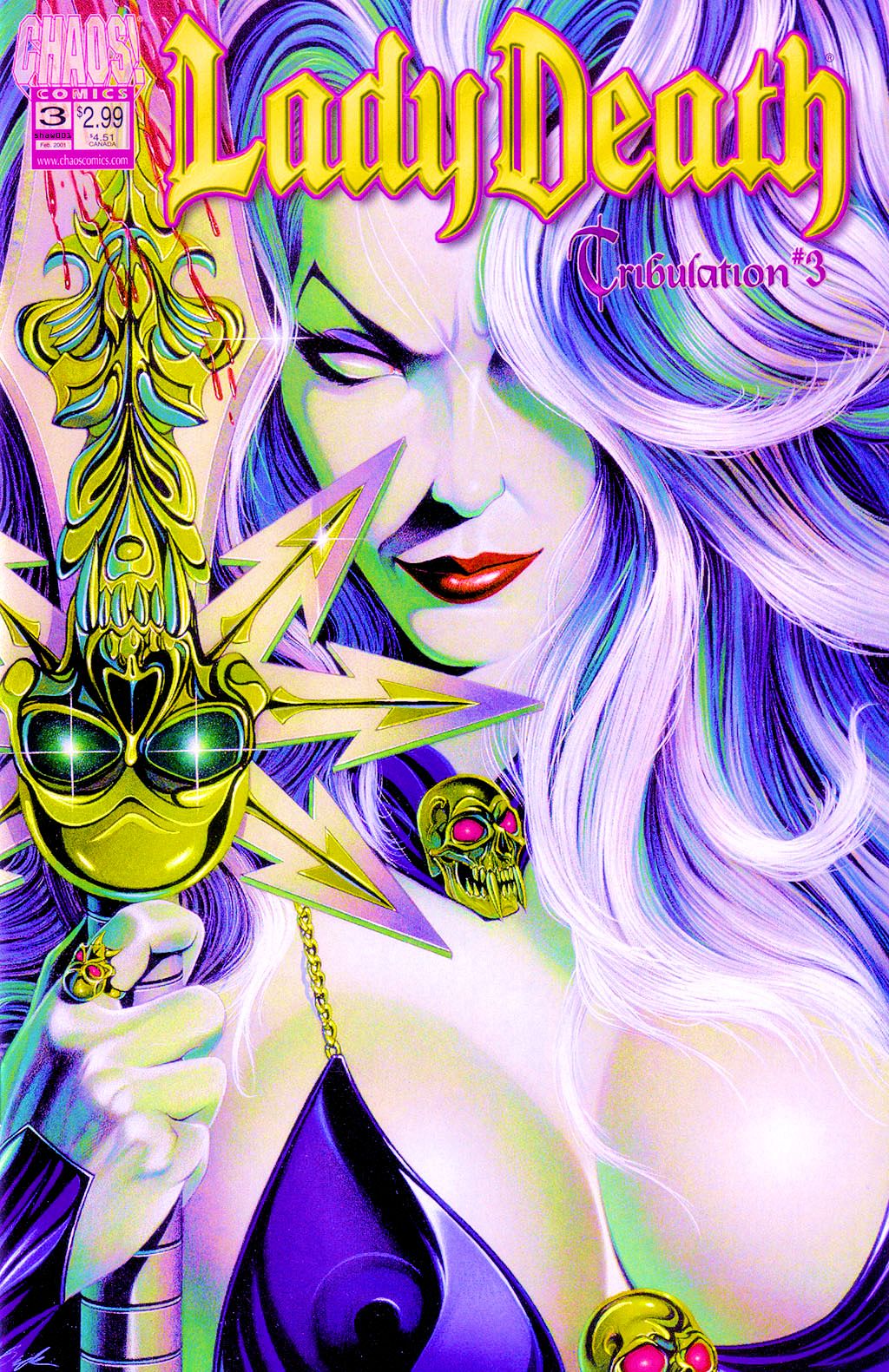 Read online Lady Death: Tribulation comic -  Issue #3 - 1