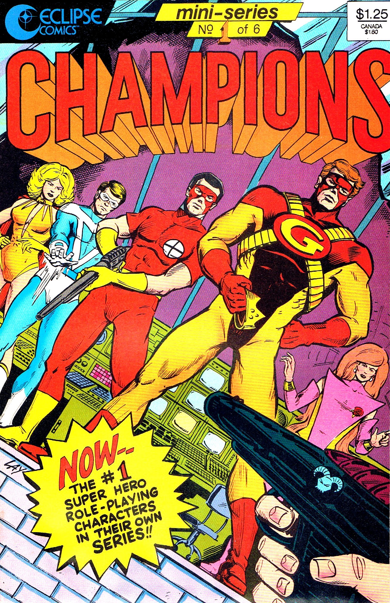 Read online Champions (1986) comic -  Issue #1 - 1