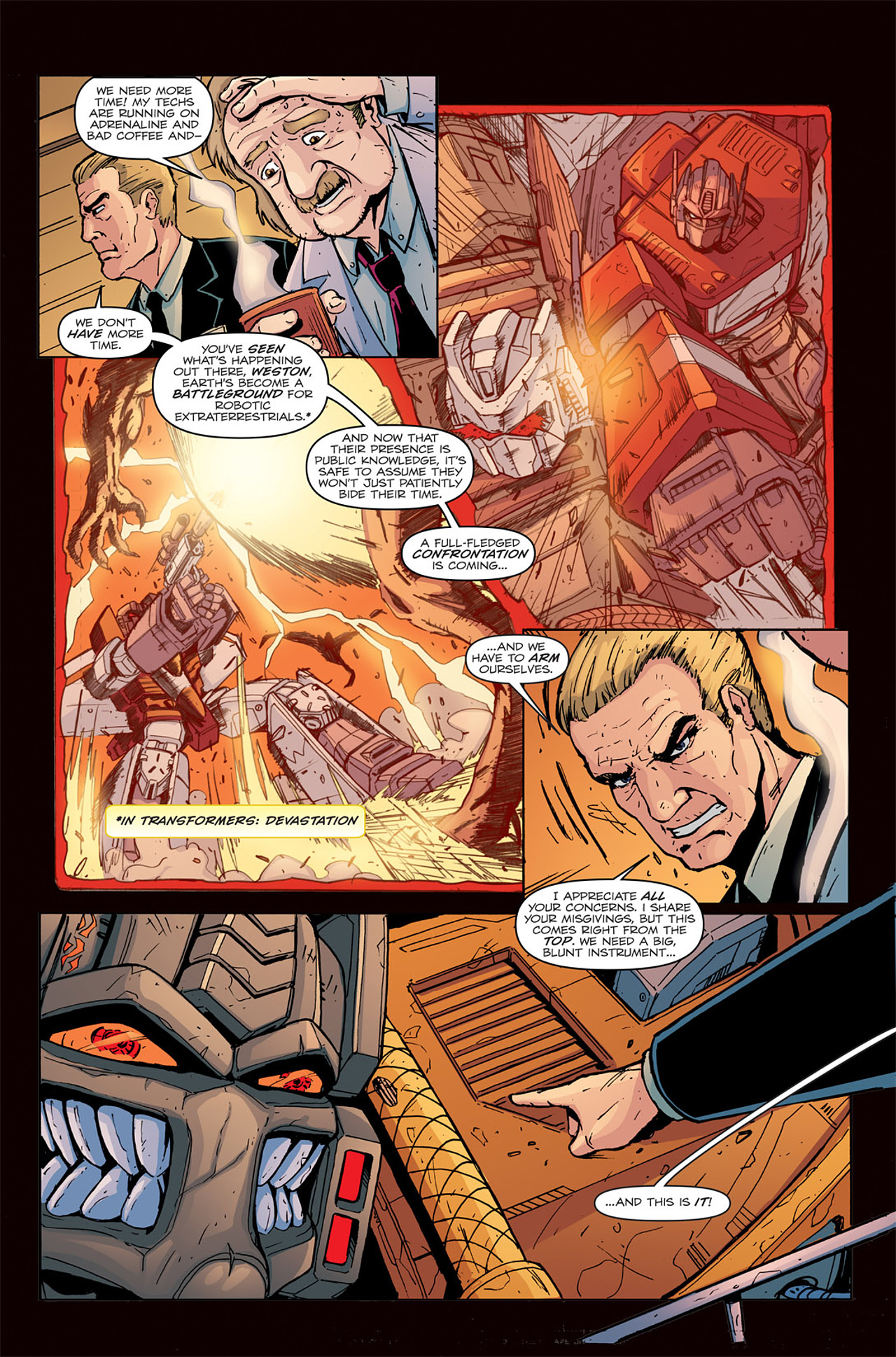 Read online Transformers Spotlight: Grimlock comic -  Issue # Full - 6