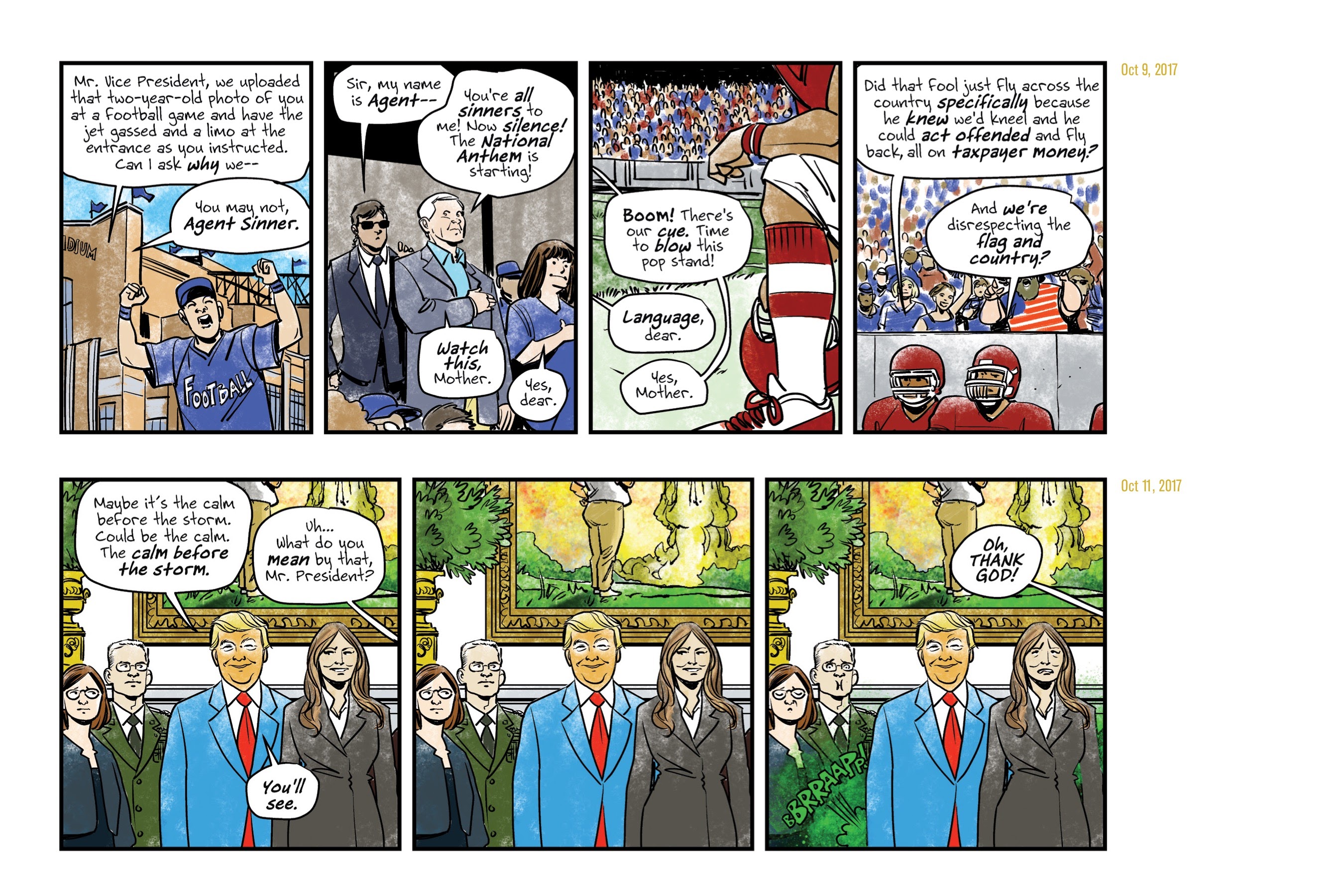 Read online Lil' Donnie: Executive Privilege comic -  Issue # TPB - 55