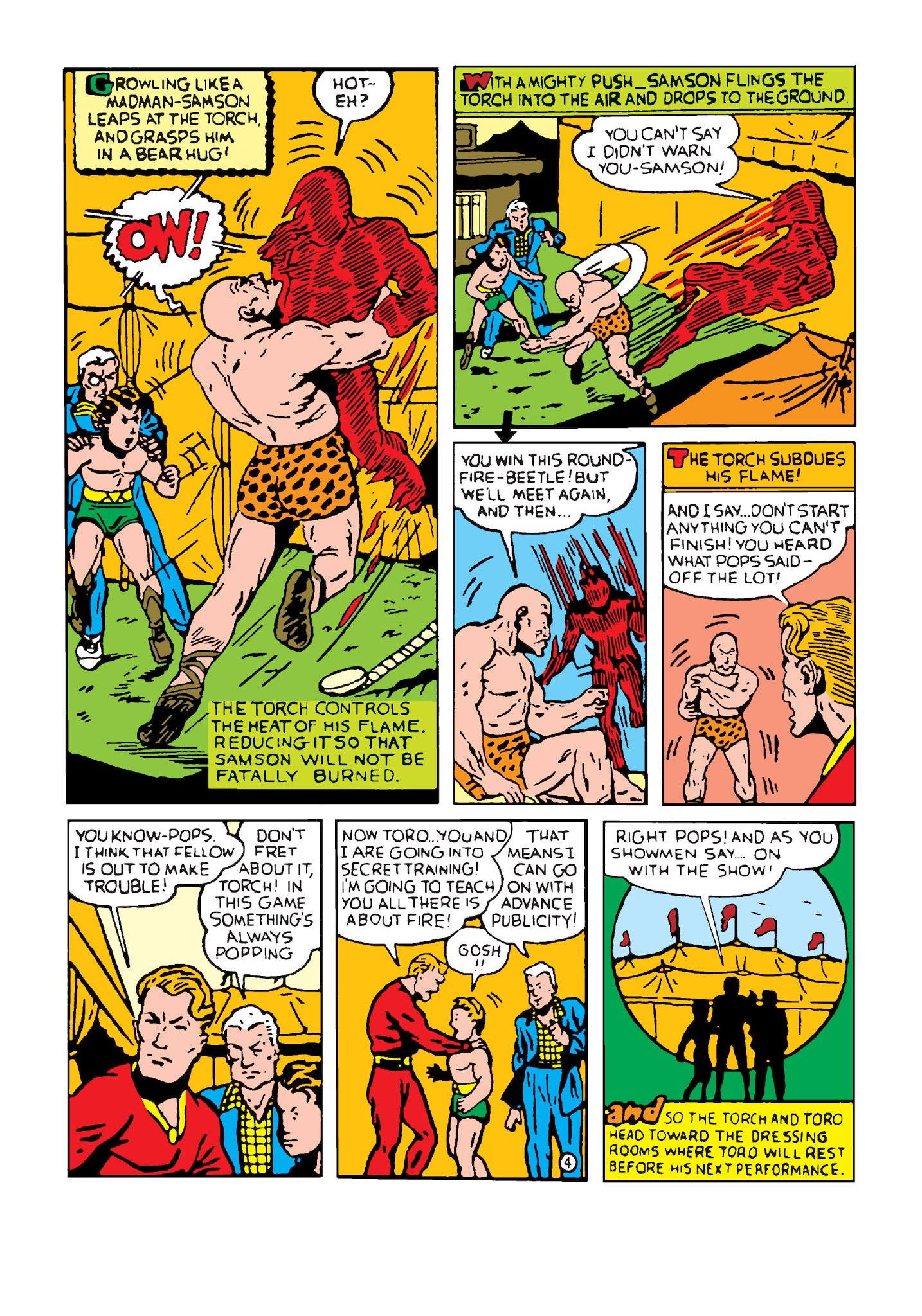 Read online Marvel Masterworks: Golden Age Human Torch comic -  Issue # TPB 1 (Part 1) - 13