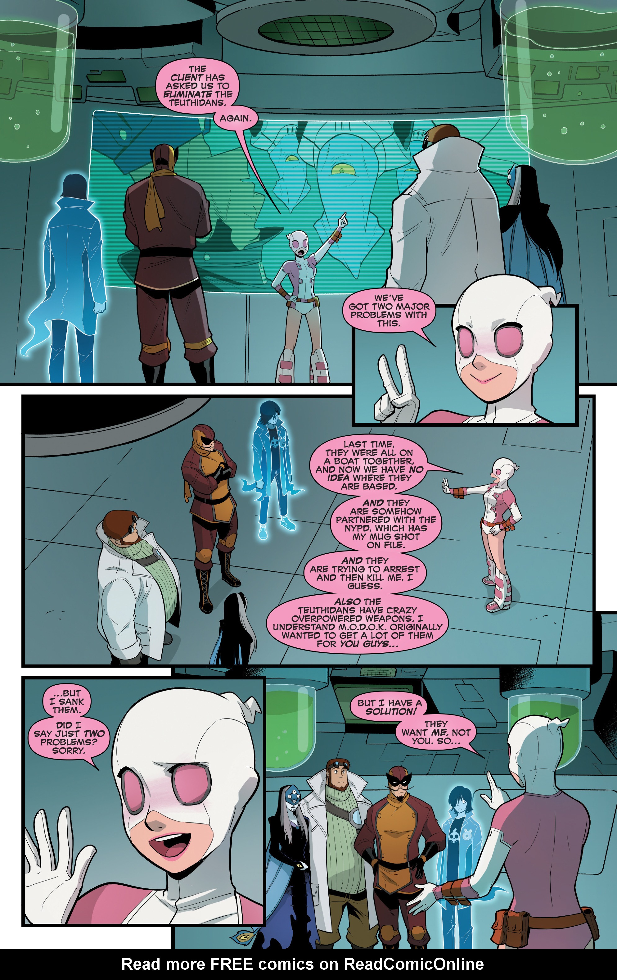 Read online The Unbelievable Gwenpool comic -  Issue #8 - 10