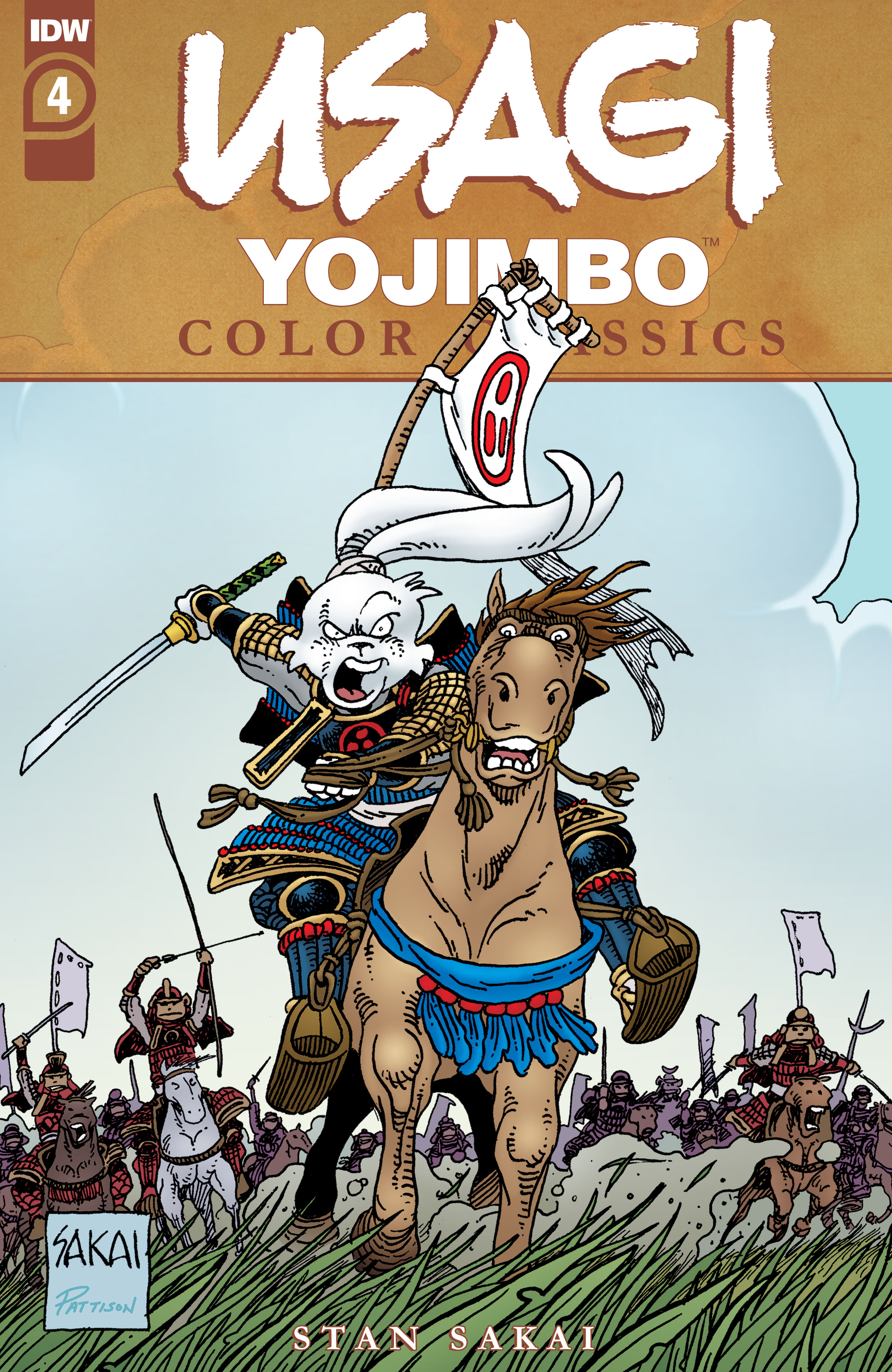 Read online Usagi Yojimbo Color Classics comic -  Issue #4 - 1