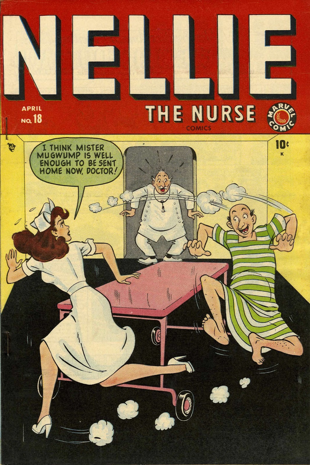 Read online Nellie The Nurse (1945) comic -  Issue #18 - 1