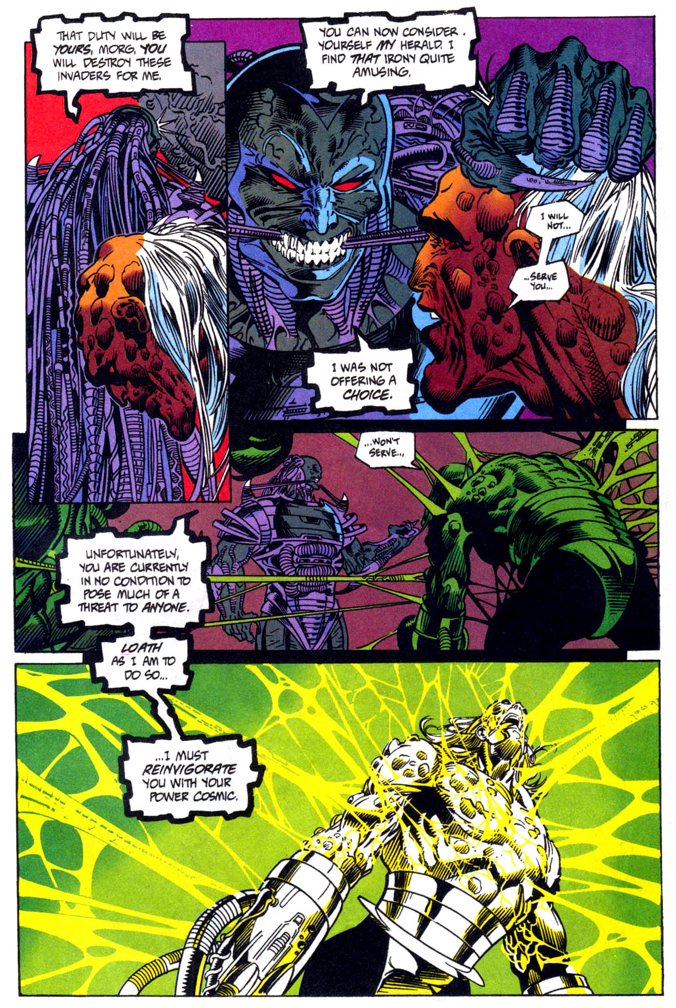 Read online Cosmic Powers comic -  Issue #5 - 20