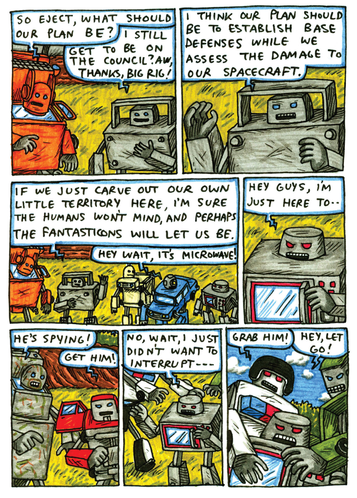 Read online Incredible Change-Bots comic -  Issue # TPB 2 - 100