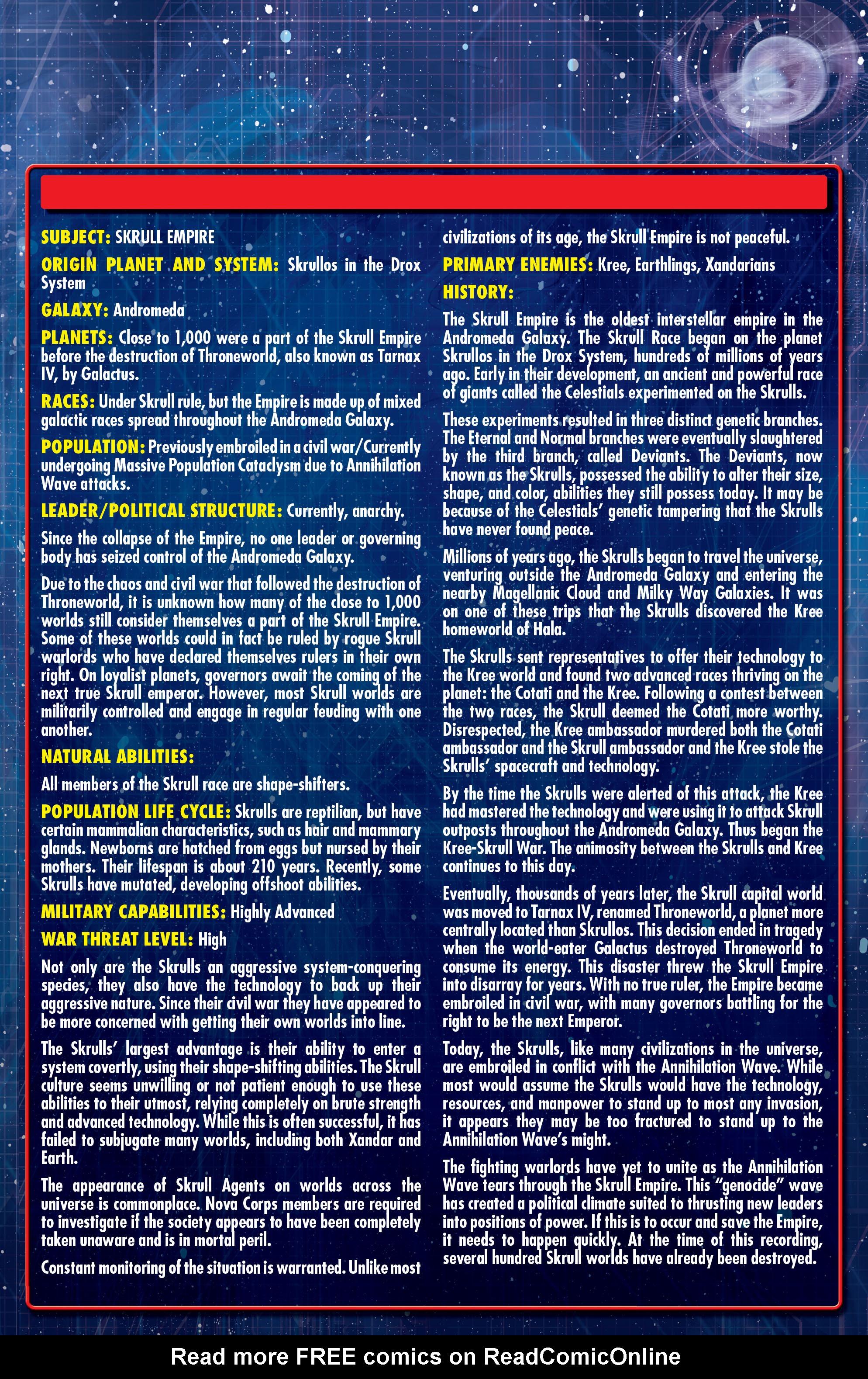 Annihilation: Super-Skrull Issue #1 #1 - English 26