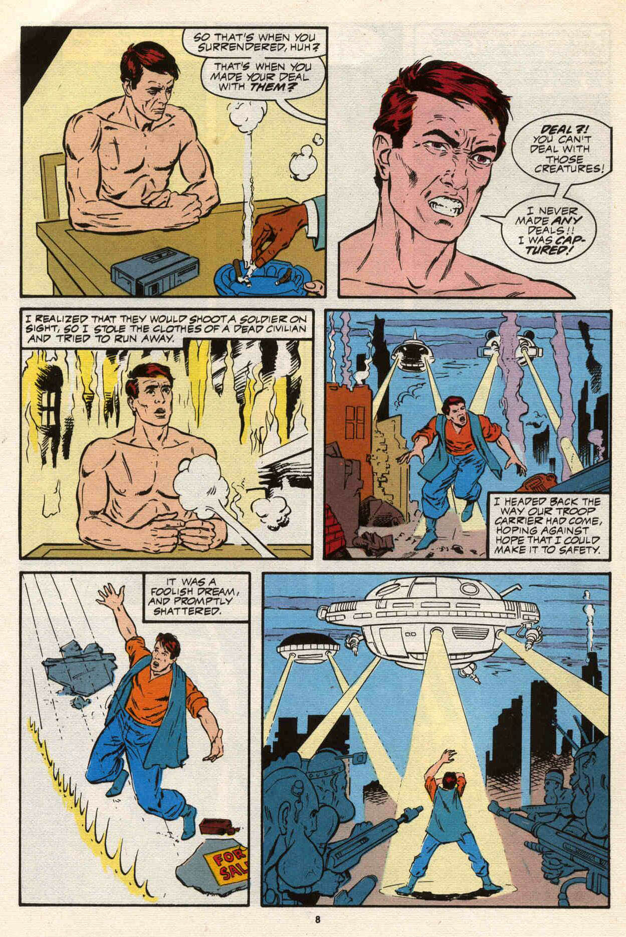 Read online Strikeforce: Morituri comic -  Issue #21 - 10