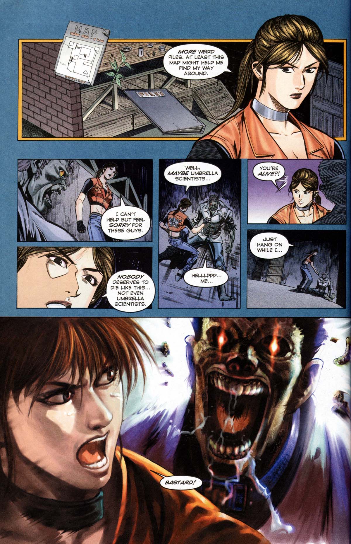 Read online Resident Evil Code: Veronica comic -  Issue #1 - 30