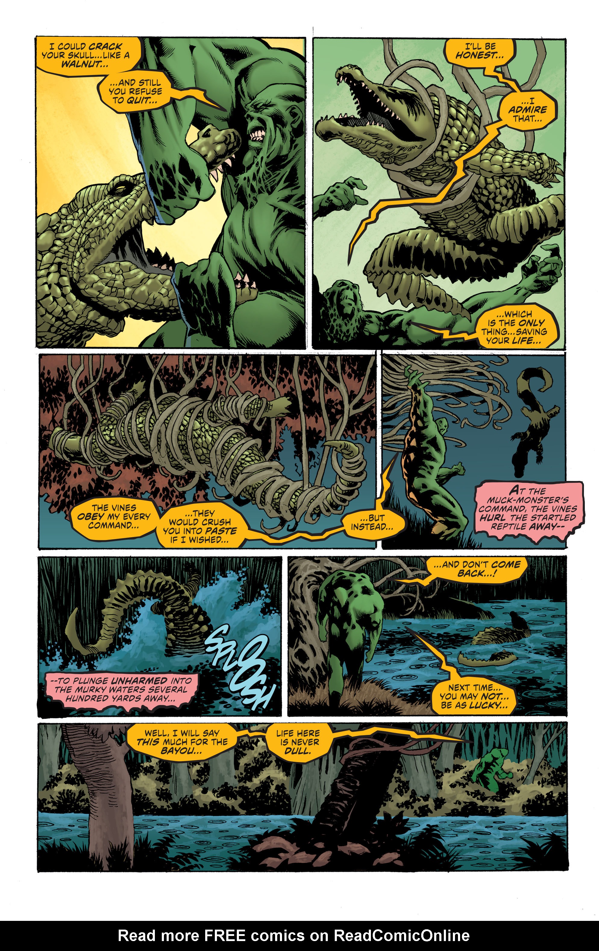 Read online Swamp Thing (2016) comic -  Issue #1 - 8