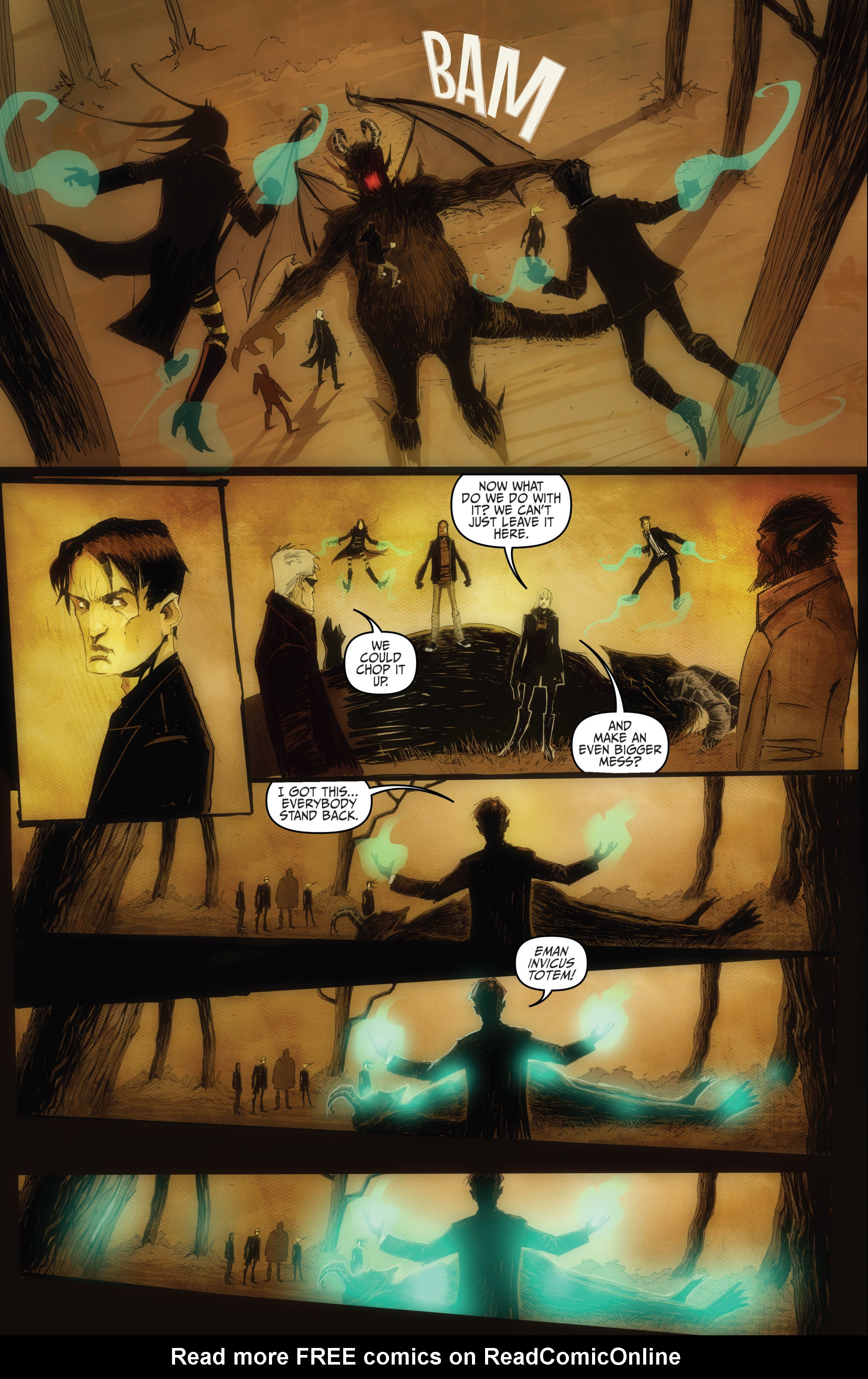 Read online The October Faction: Deadly Season comic -  Issue #1 - 6