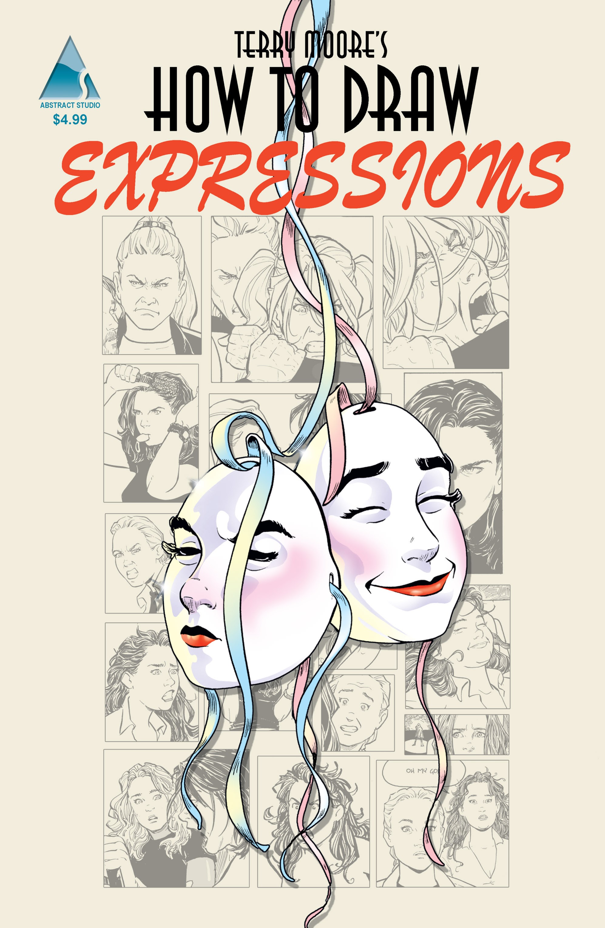 Read online Terry Moore's How to Draw... comic -  Issue # Expressions - 1