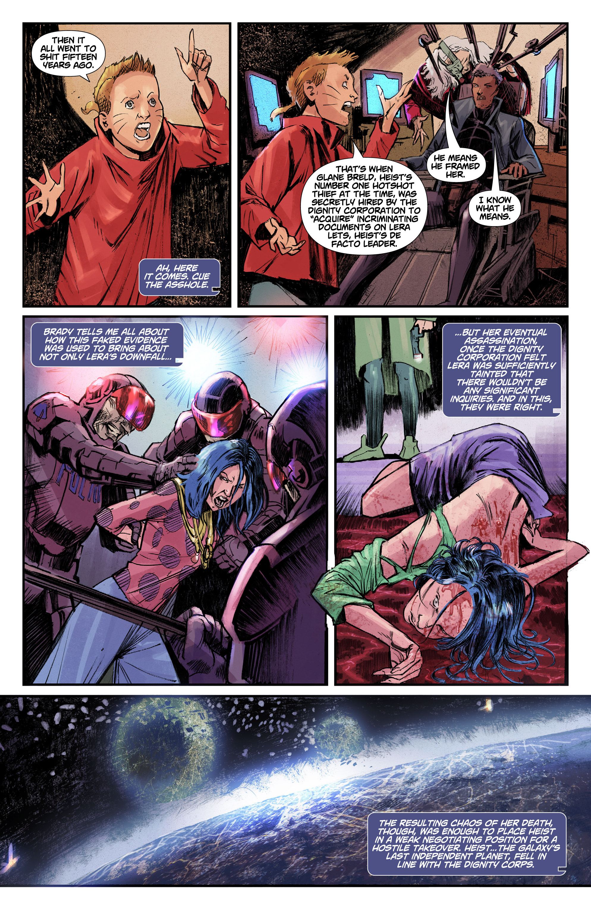 Read online Heist, Or How to Steal A Planet comic -  Issue #1 - 18