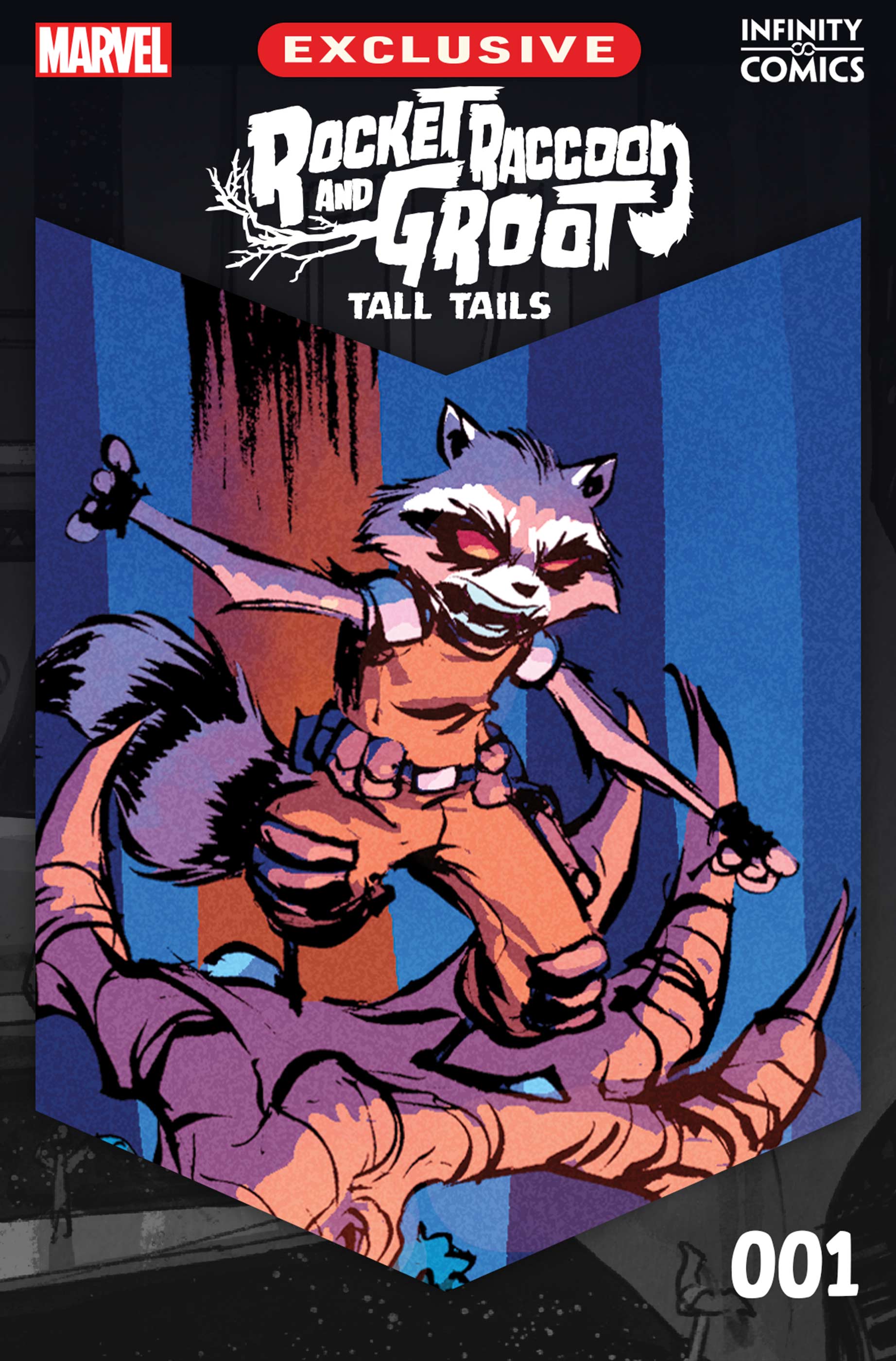 Read online Rocket Raccoon & Groot: Tall Tails Infinity Comic comic -  Issue #1 - 1