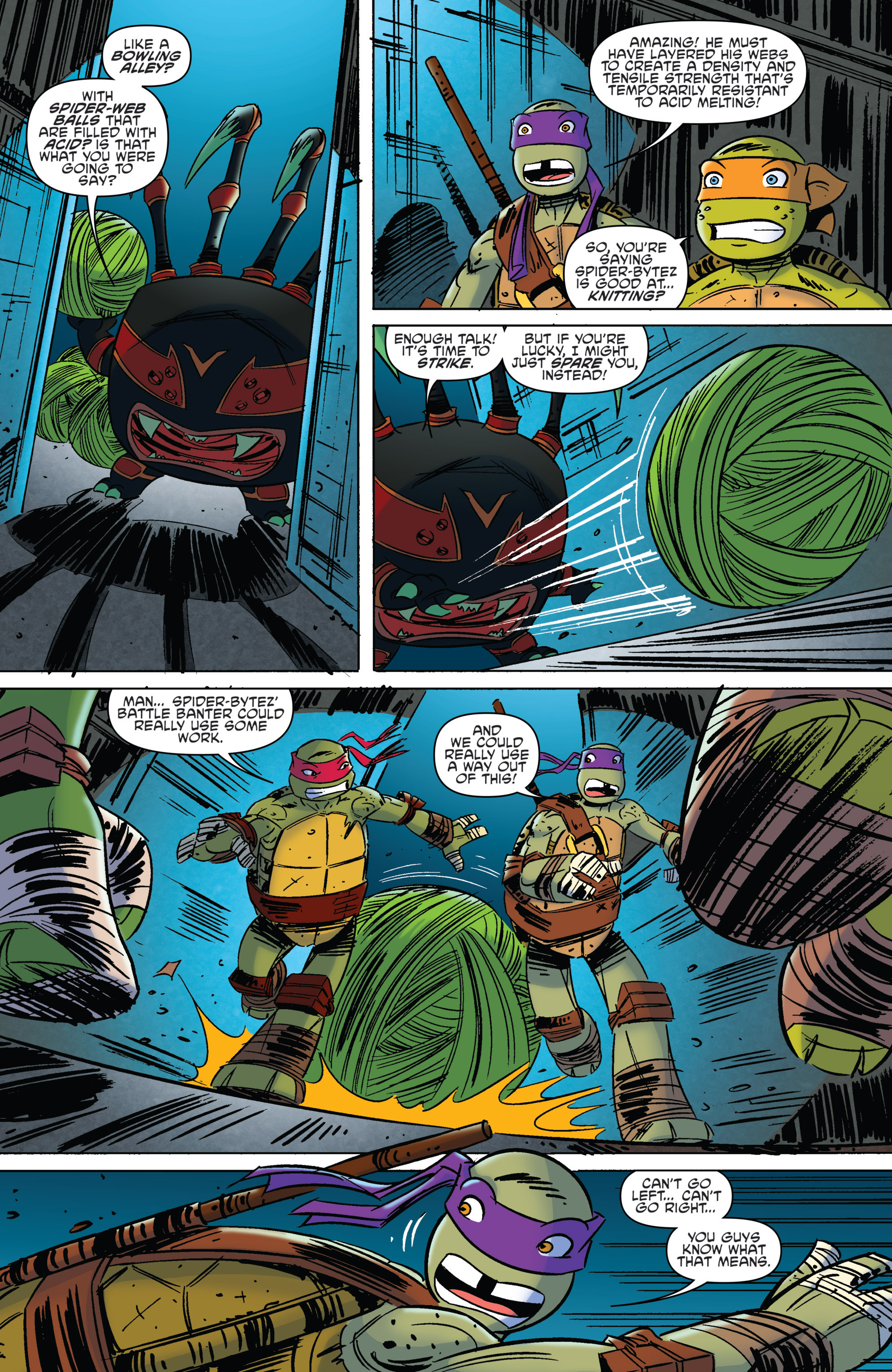 Read online Teenage Mutant Ninja Turtles New Animated Adventures comic -  Issue #22 - 5