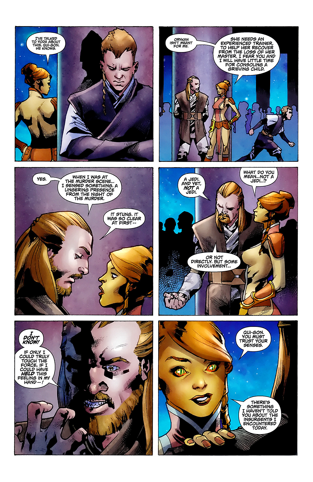 Read online Star Wars: Jedi - The Dark Side comic -  Issue #2 - 22