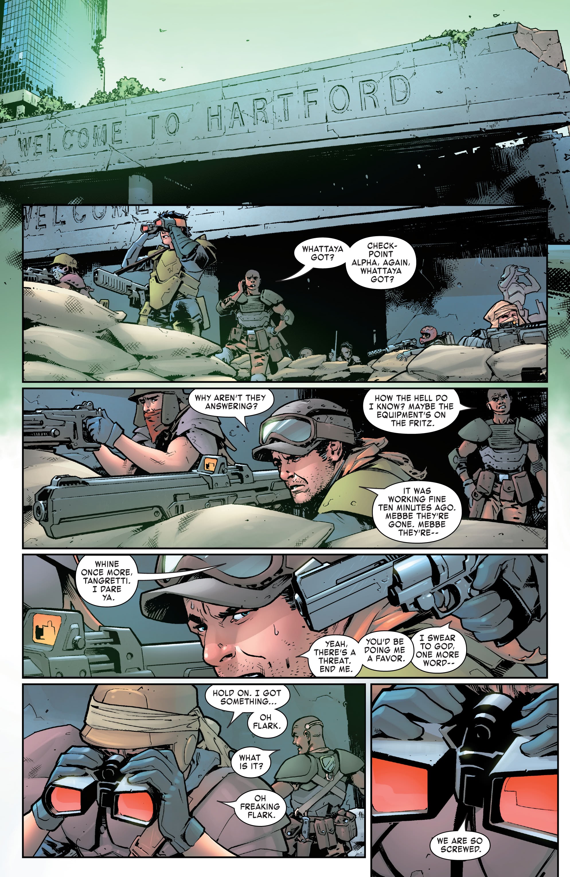 Read online Maestro: War And Pax comic -  Issue #1 - 4