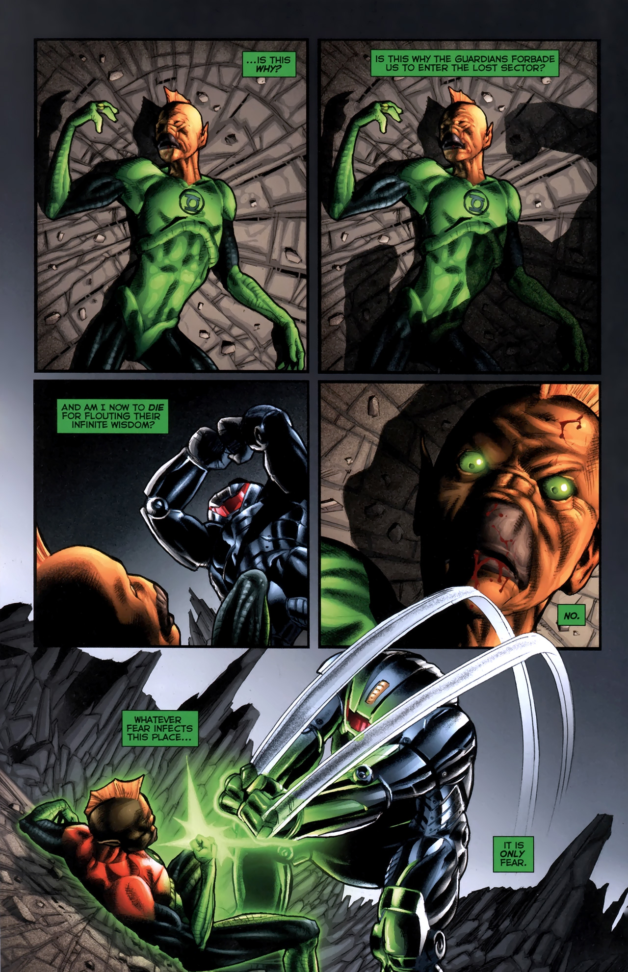 Read online Green Lantern Movie Prequel: Tomar-Re comic -  Issue # Full - 16