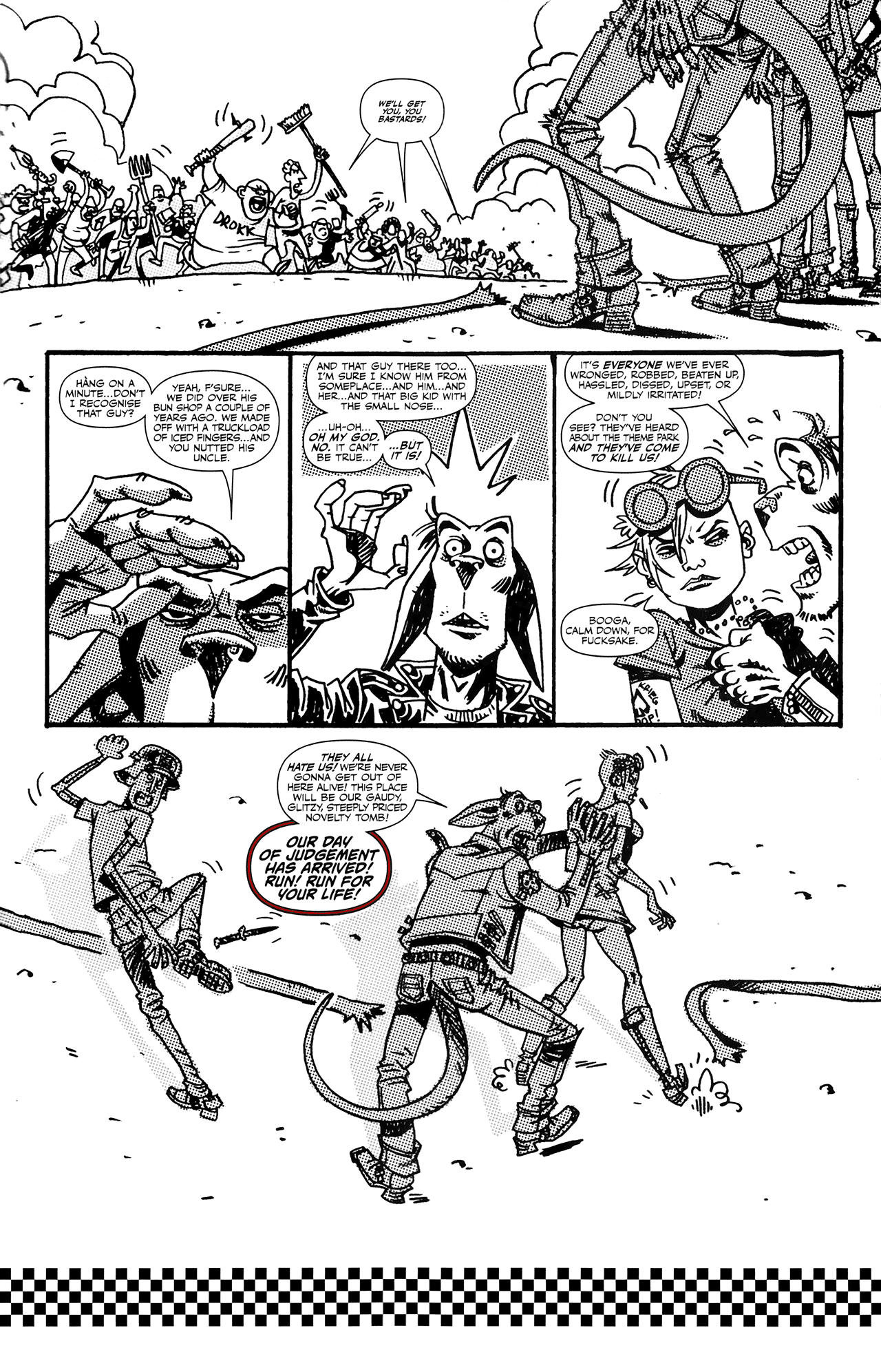 Read online Tank Girl: Skidmarks comic -  Issue #3 - 22