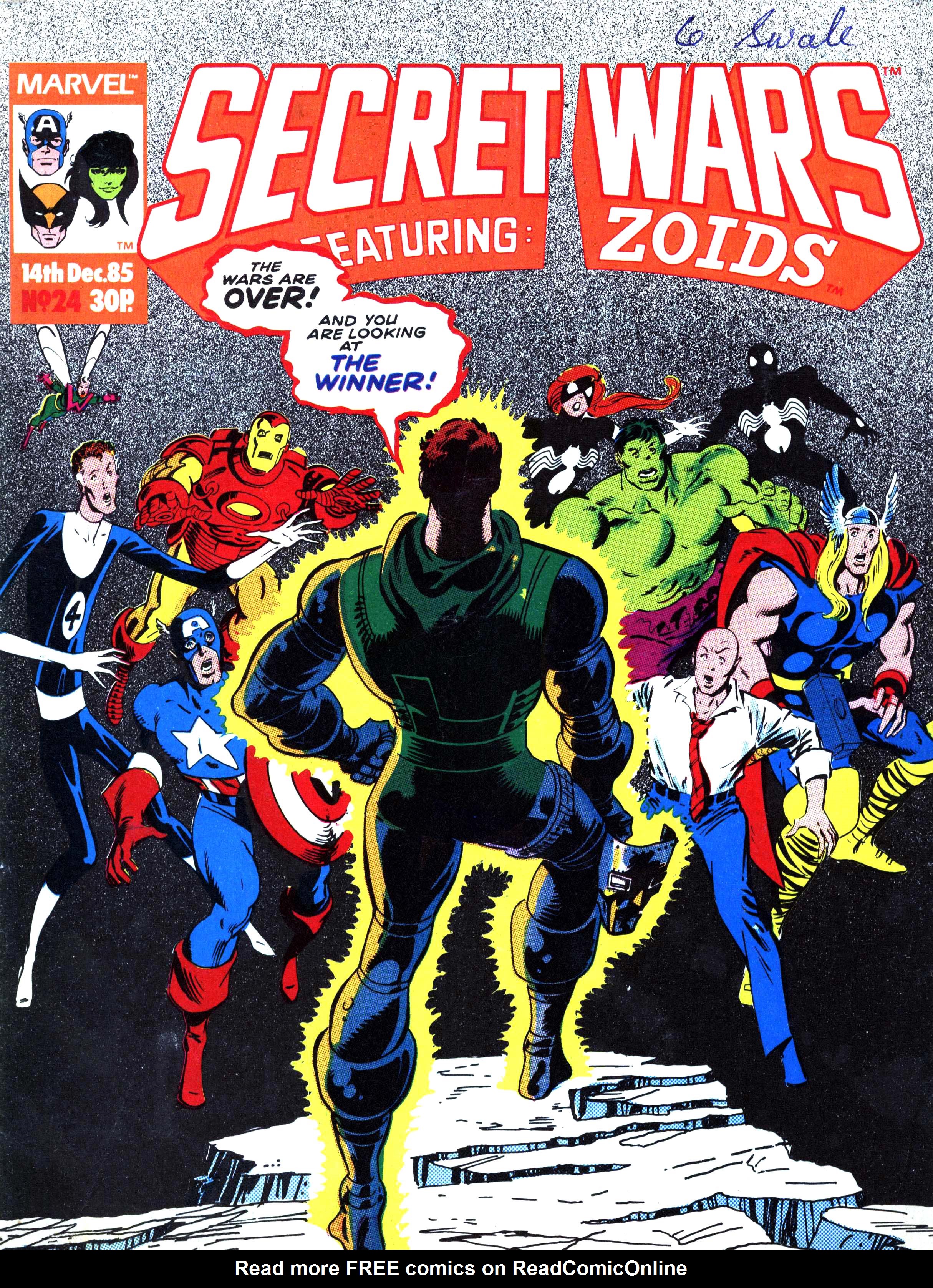 Read online Secret Wars (1985) comic -  Issue #24 - 1