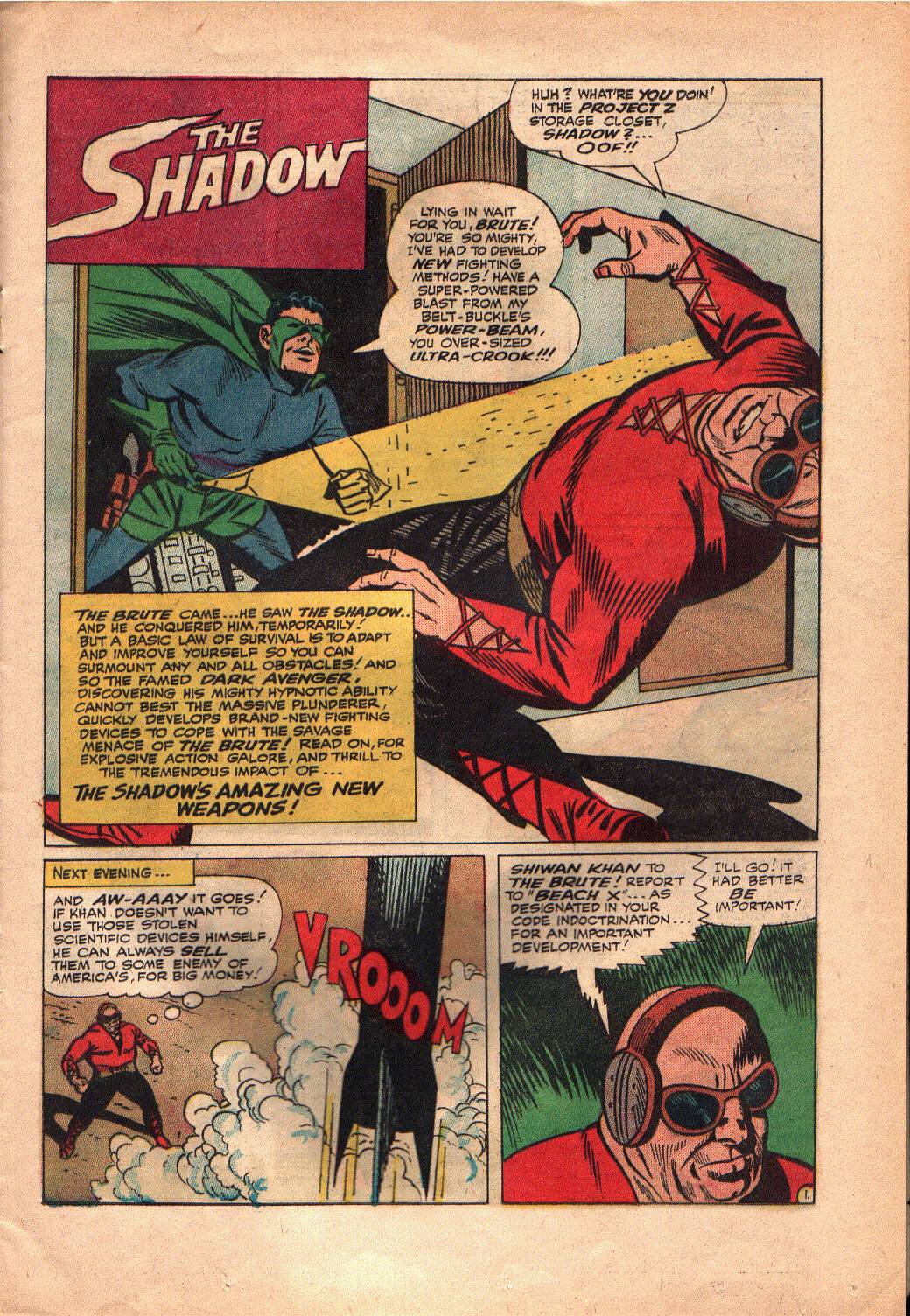 Read online The Shadow (1964) comic -  Issue #7 - 11