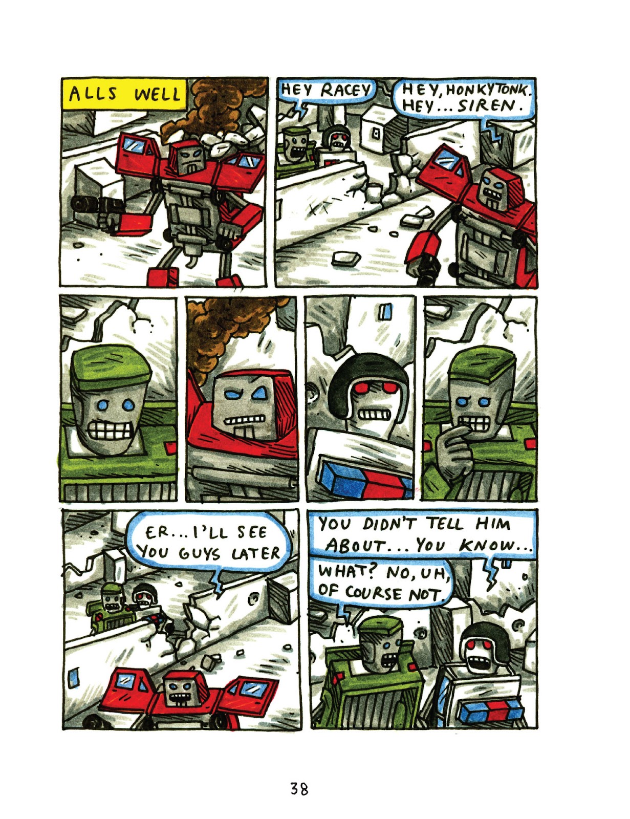 Incredible Change-Bots: Two Point Something Something issue TPB (Part 1) - Page 38