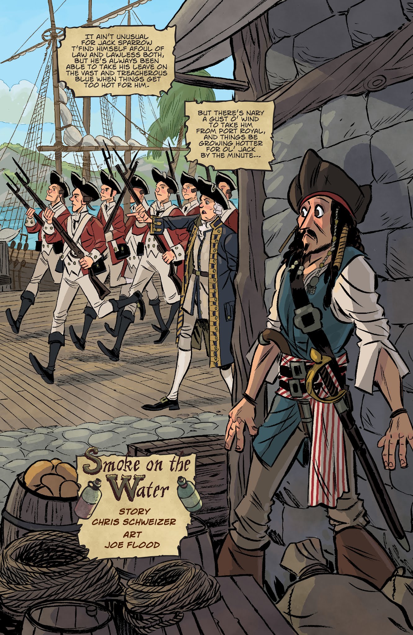 Read online Disney Pirates of the Caribbean comic -  Issue #2 - 3