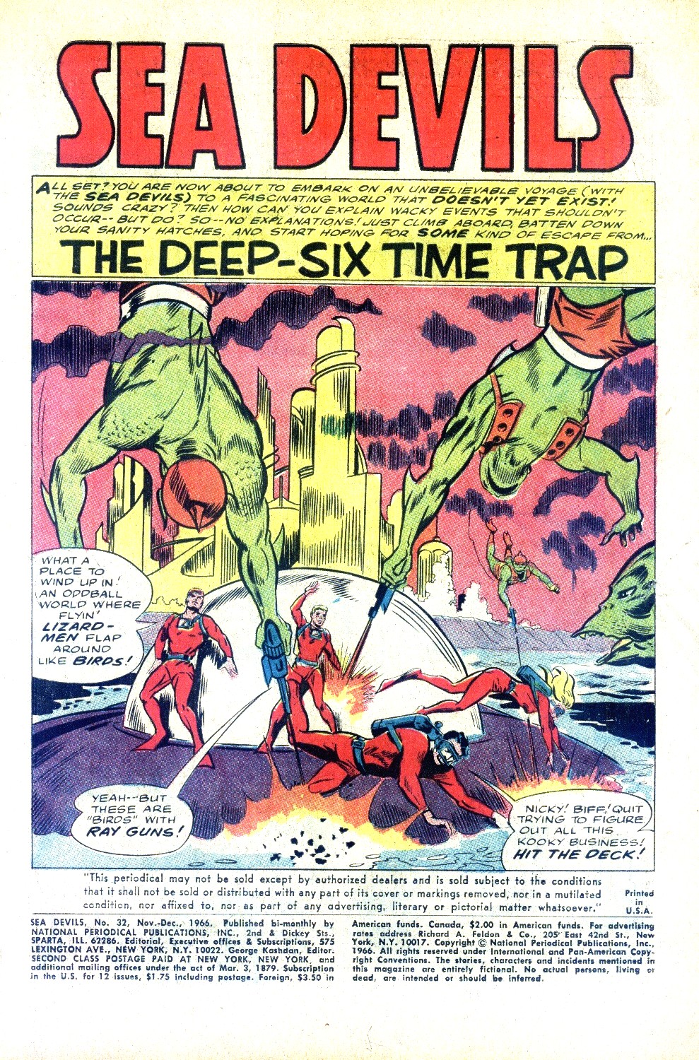 Read online Sea Devils comic -  Issue #32 - 4