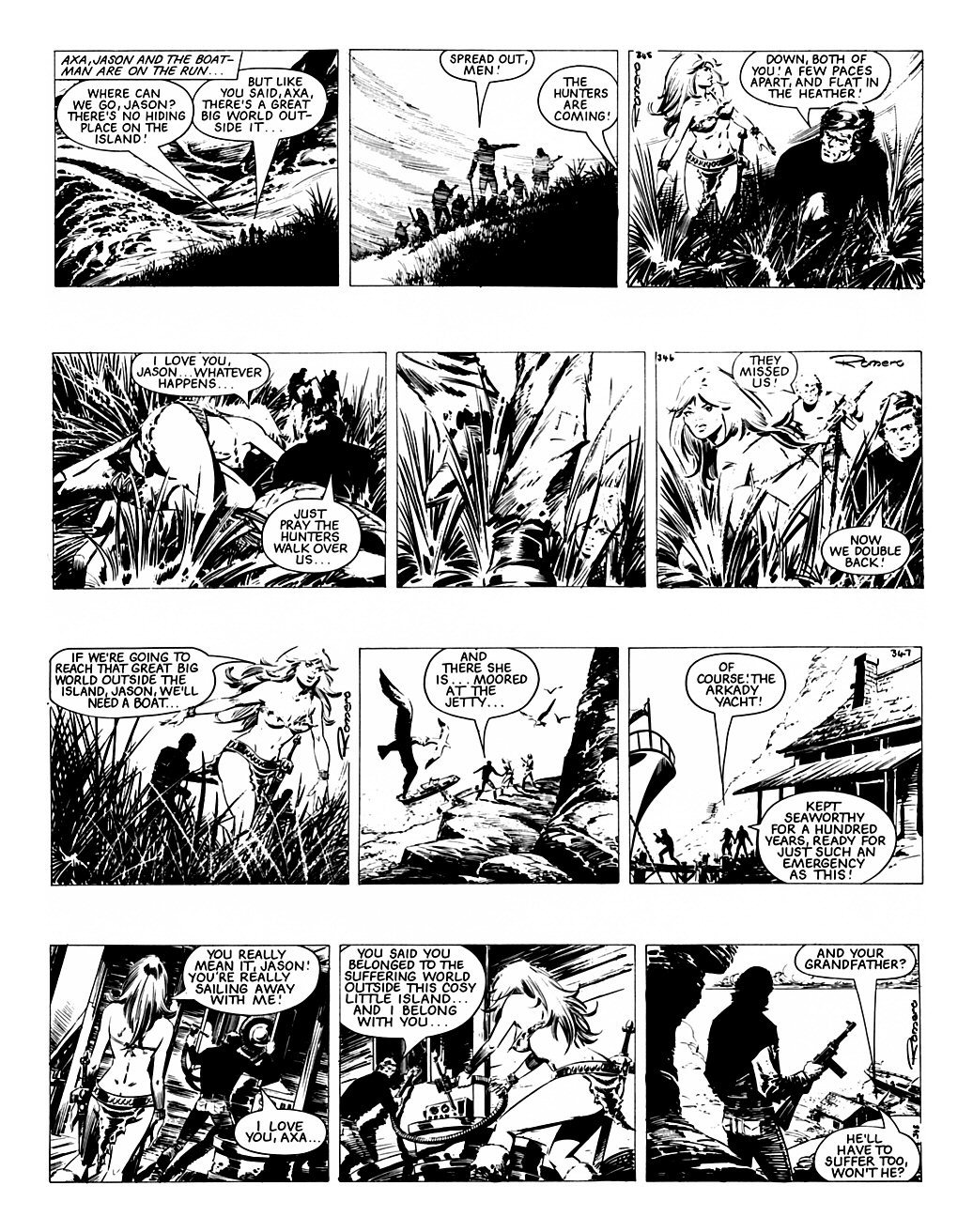 Read online Axa comic -  Issue #2 - 33