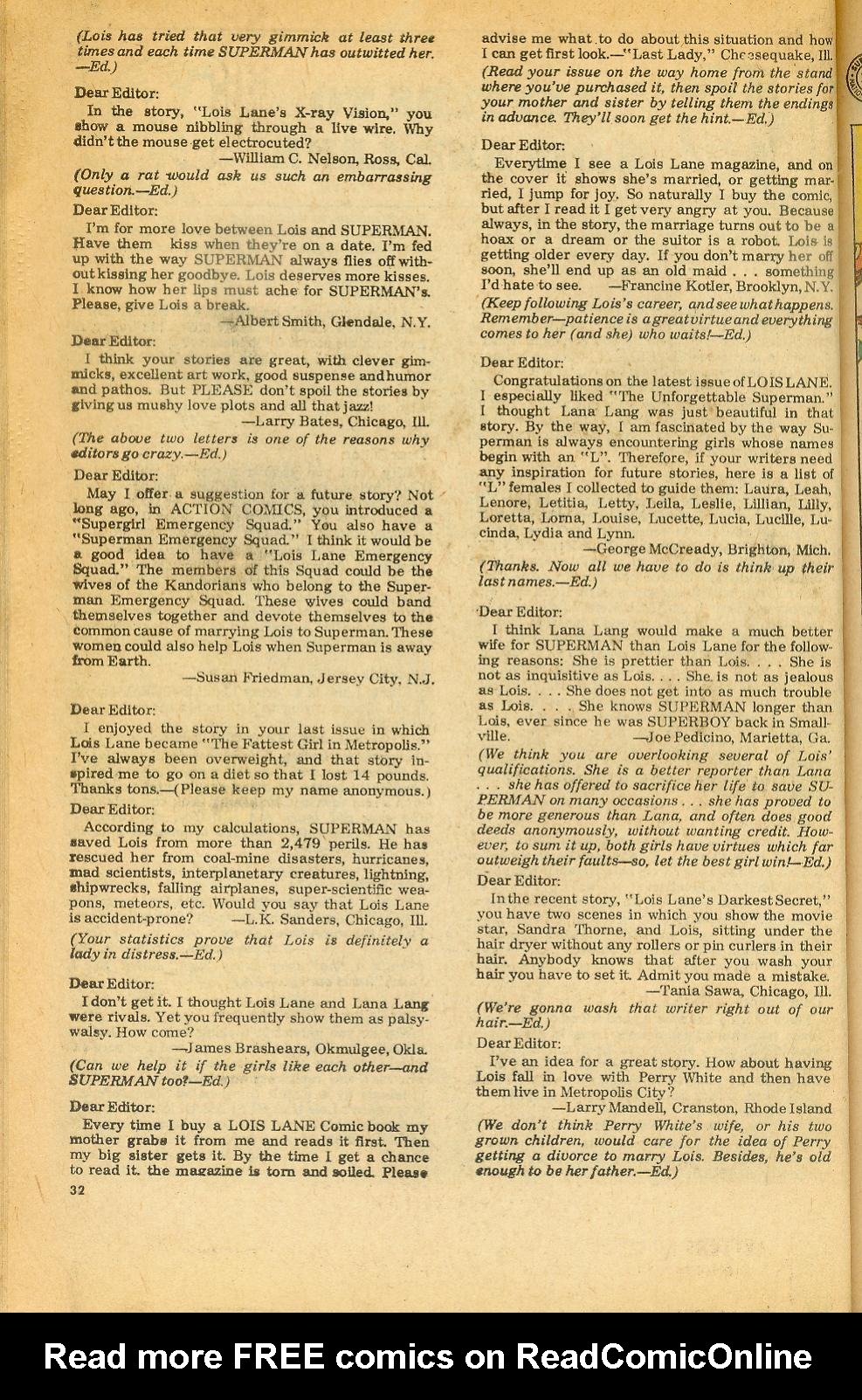 Read online Superman's Girl Friend, Lois Lane comic -  Issue #77 - 34