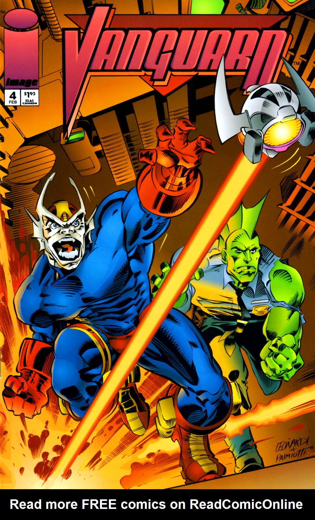 Read online Vanguard (1993) comic -  Issue #4 - 1