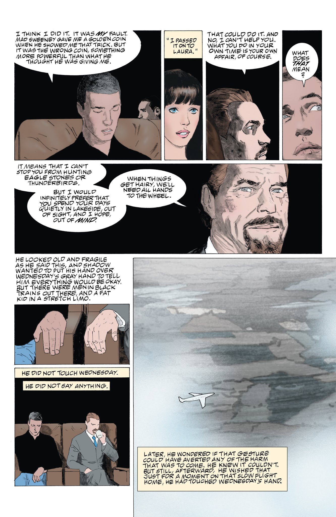 Read online American Gods: My Ainsel comic -  Issue #3 - 17