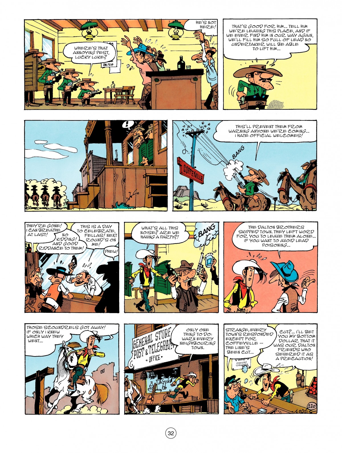 Read online A Lucky Luke Adventure comic -  Issue #47 - 32