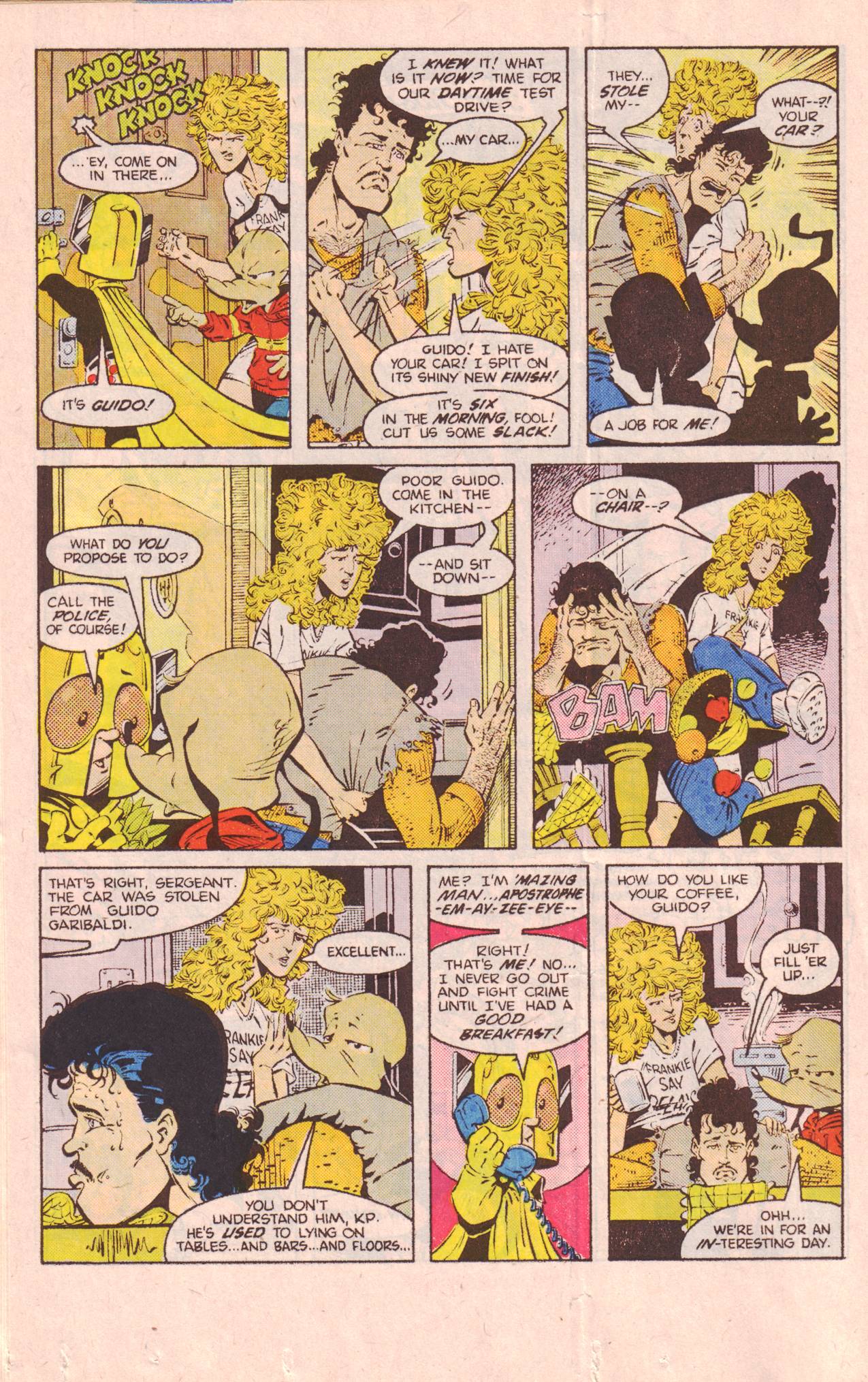 Read online 'Mazing Man comic -  Issue #4 - 11