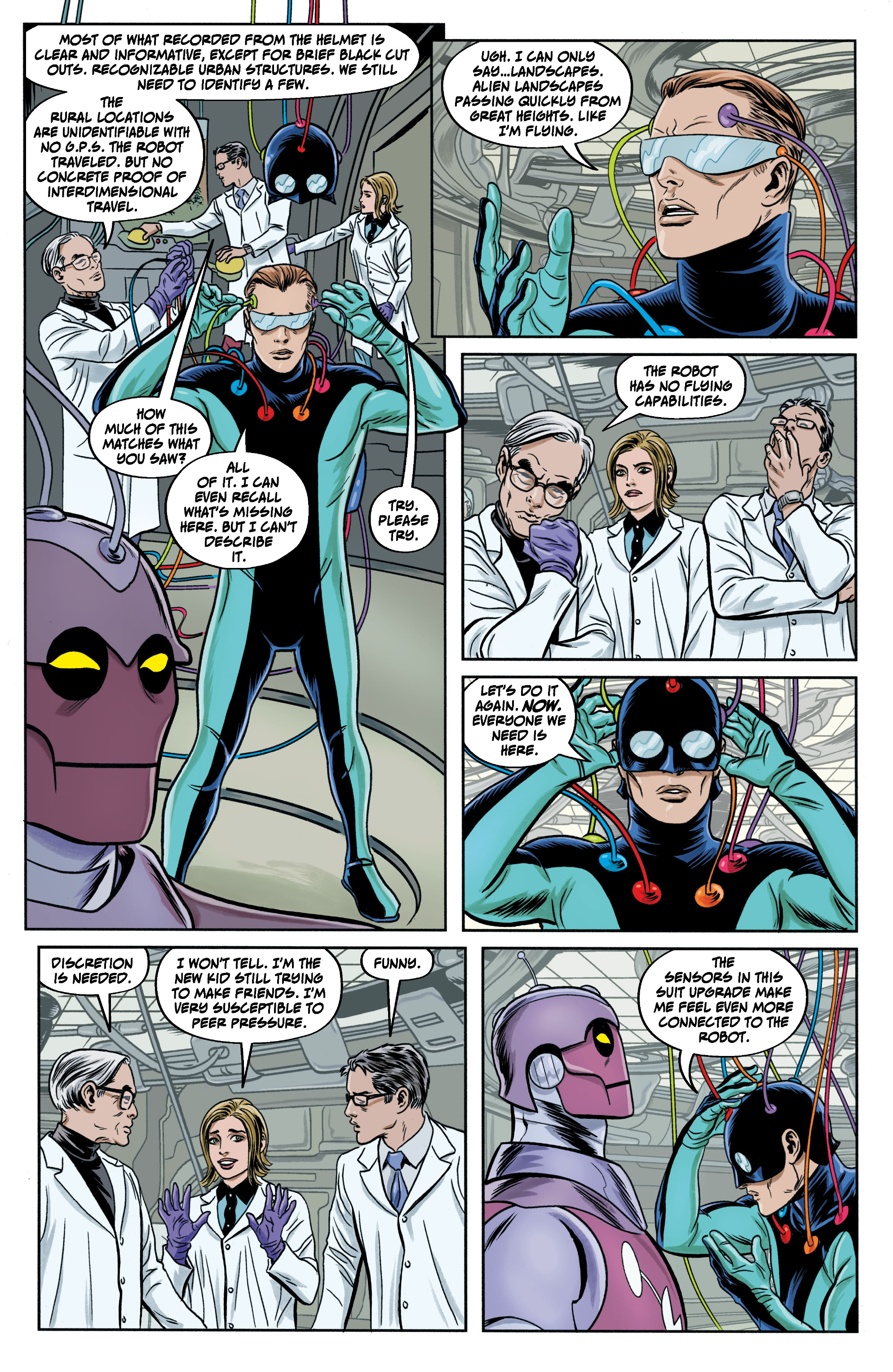 Read online X-RAY ROBOT comic -  Issue #1 - 16