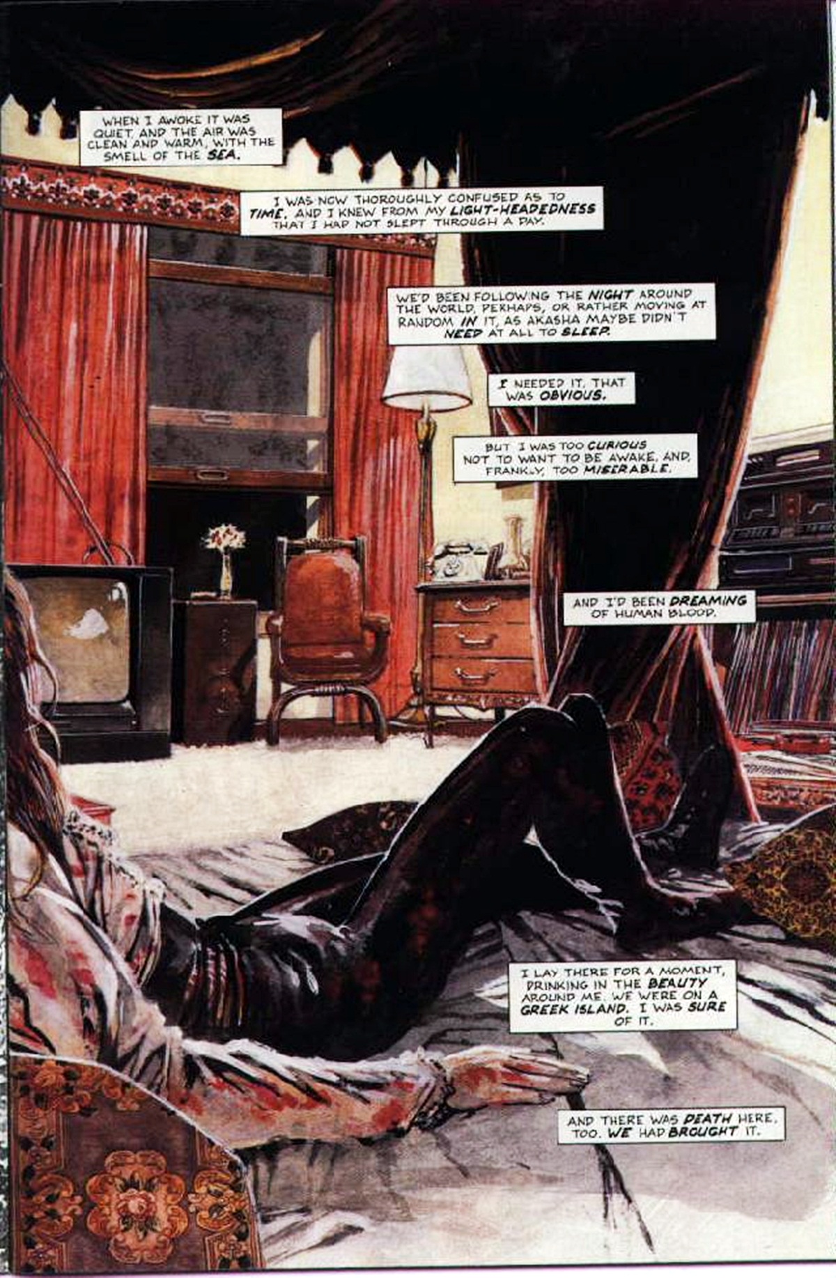 Read online Anne Rice's Queen of the Damned comic -  Issue #10 - 2