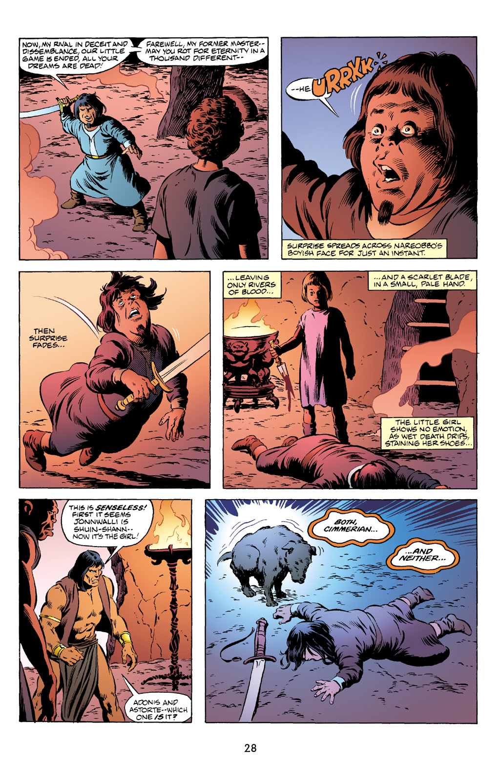 Read online The Chronicles of Conan comic -  Issue # TPB 16 (Part 1) - 29